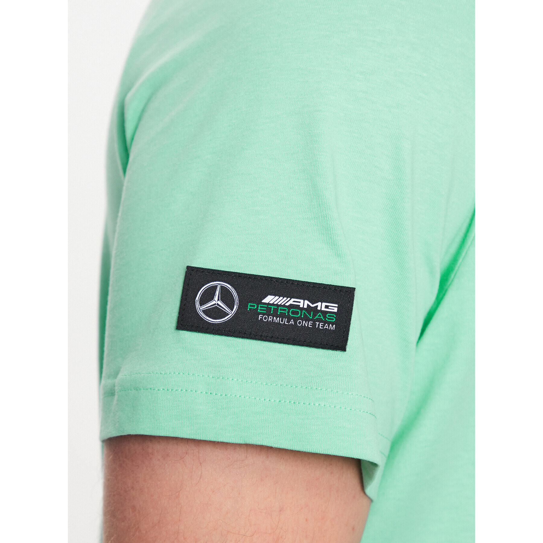 Puma T-Shirt Mercedes-Amg Petronas 538482 Zelená Regular Fit - Pepit.cz