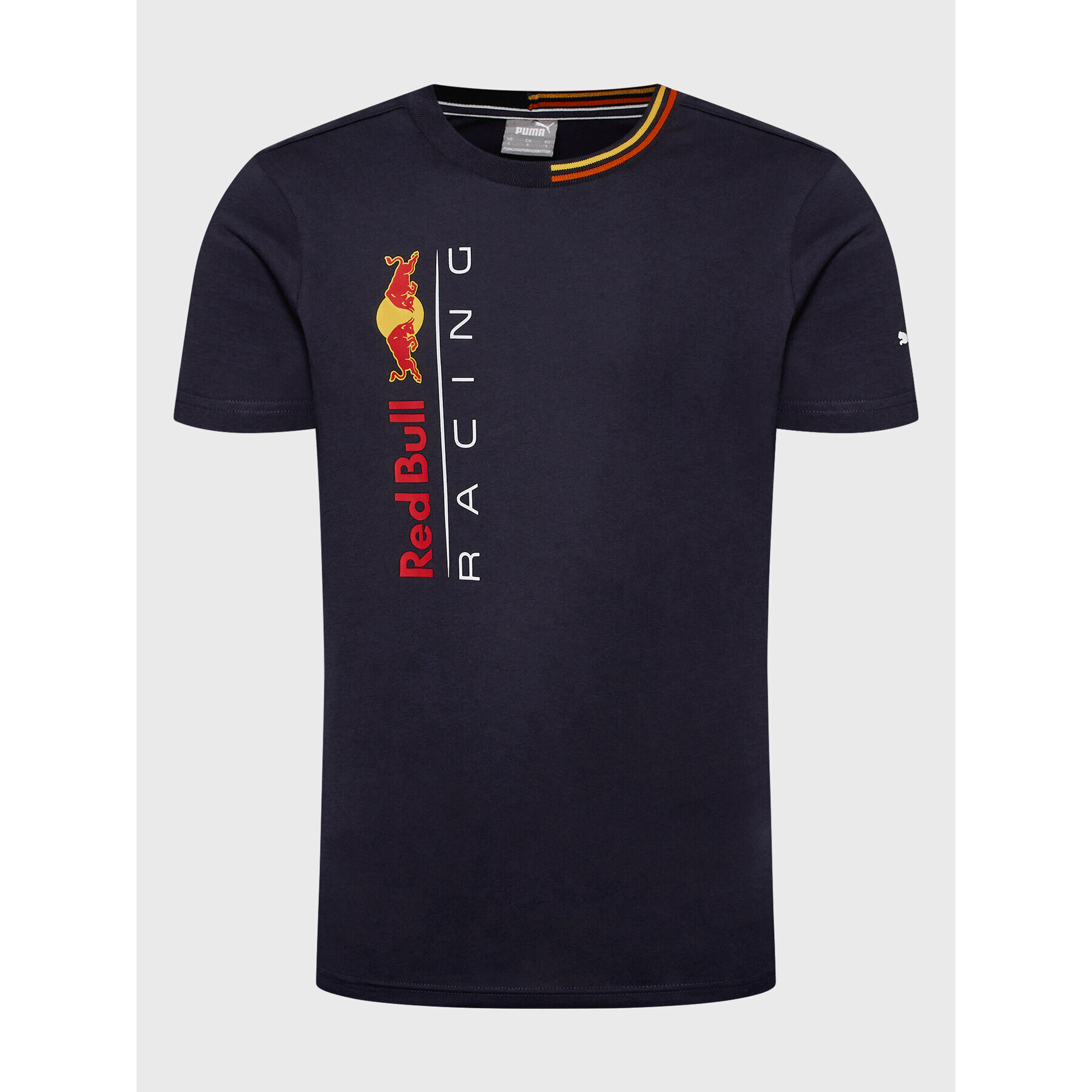 Puma T-Shirt Red Bull Racing Big Logo 536185 Tmavomodrá Regular Fit - Pepit.cz