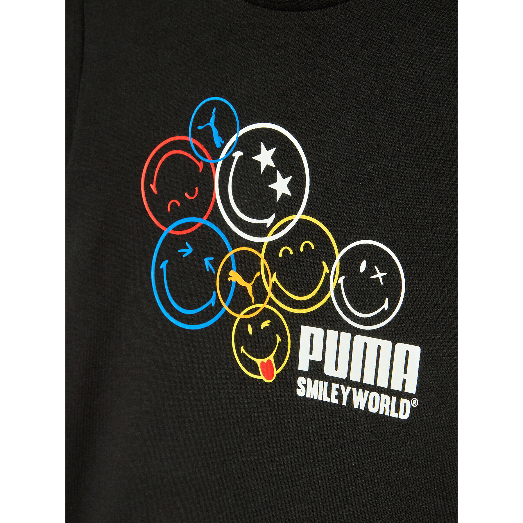 Puma T-Shirt SMILEY WORLD 846970 Černá Regular Fit - Pepit.cz