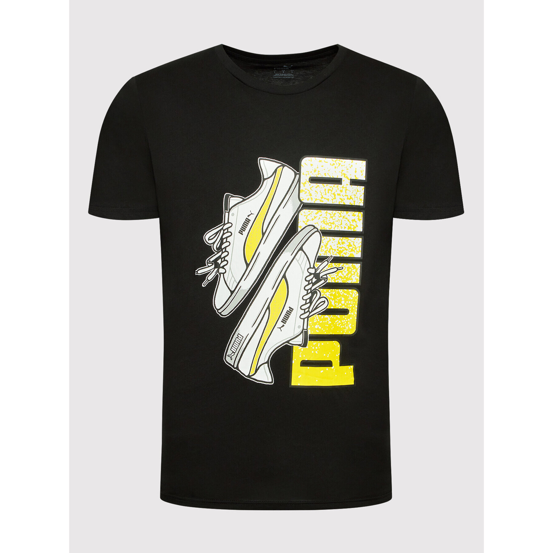 Puma T-Shirt Sneaker Graphic 848567 Černá Regular Fit - Pepit.cz