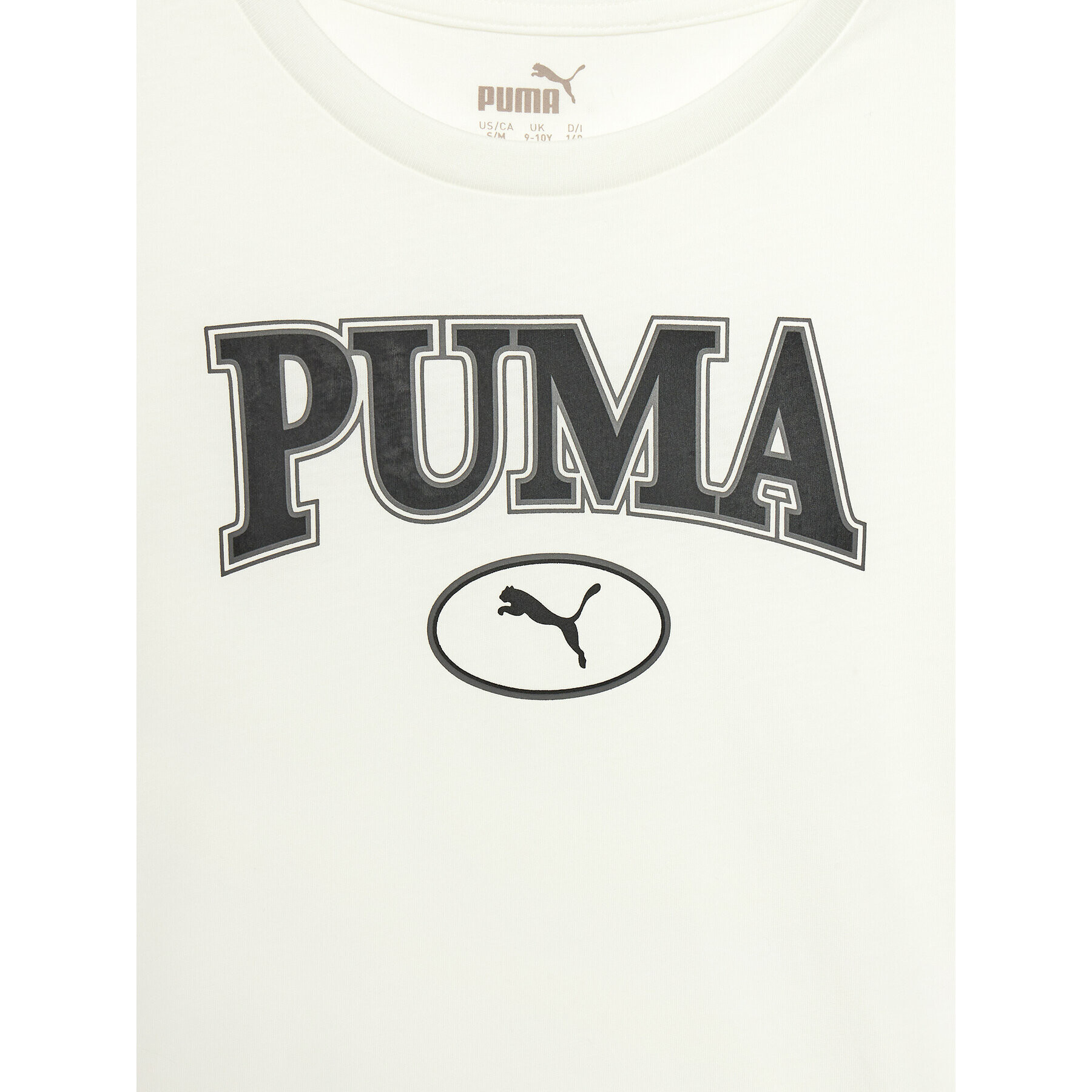 Puma T-Shirt Squad 676441 Écru Regular Fit - Pepit.cz