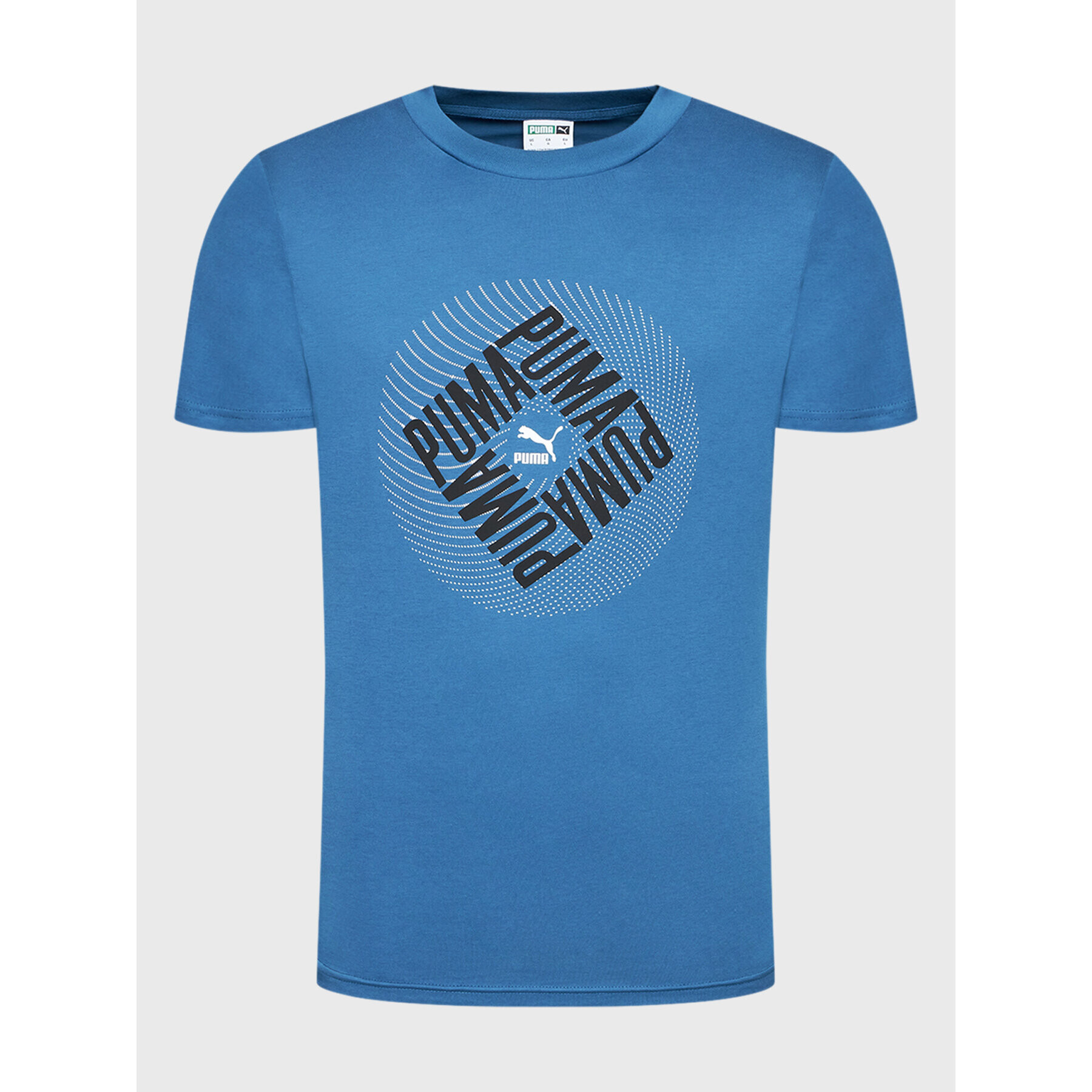 Puma T-Shirt Swxp Graphic 535658 Modrá Regular Fit - Pepit.cz