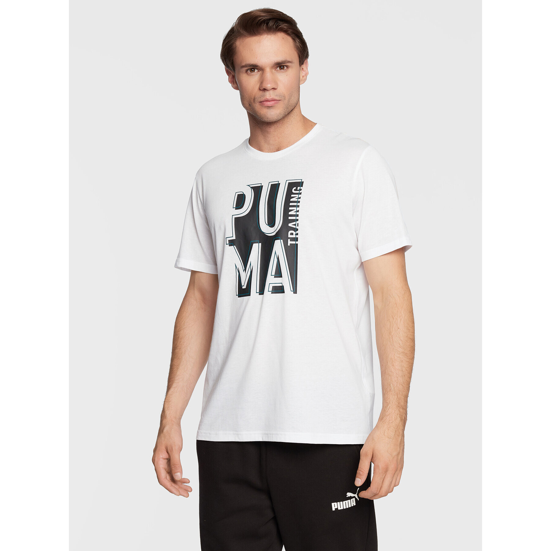 Puma T-Shirt Training Ss 522497 Bílá Regular Fit - Pepit.cz