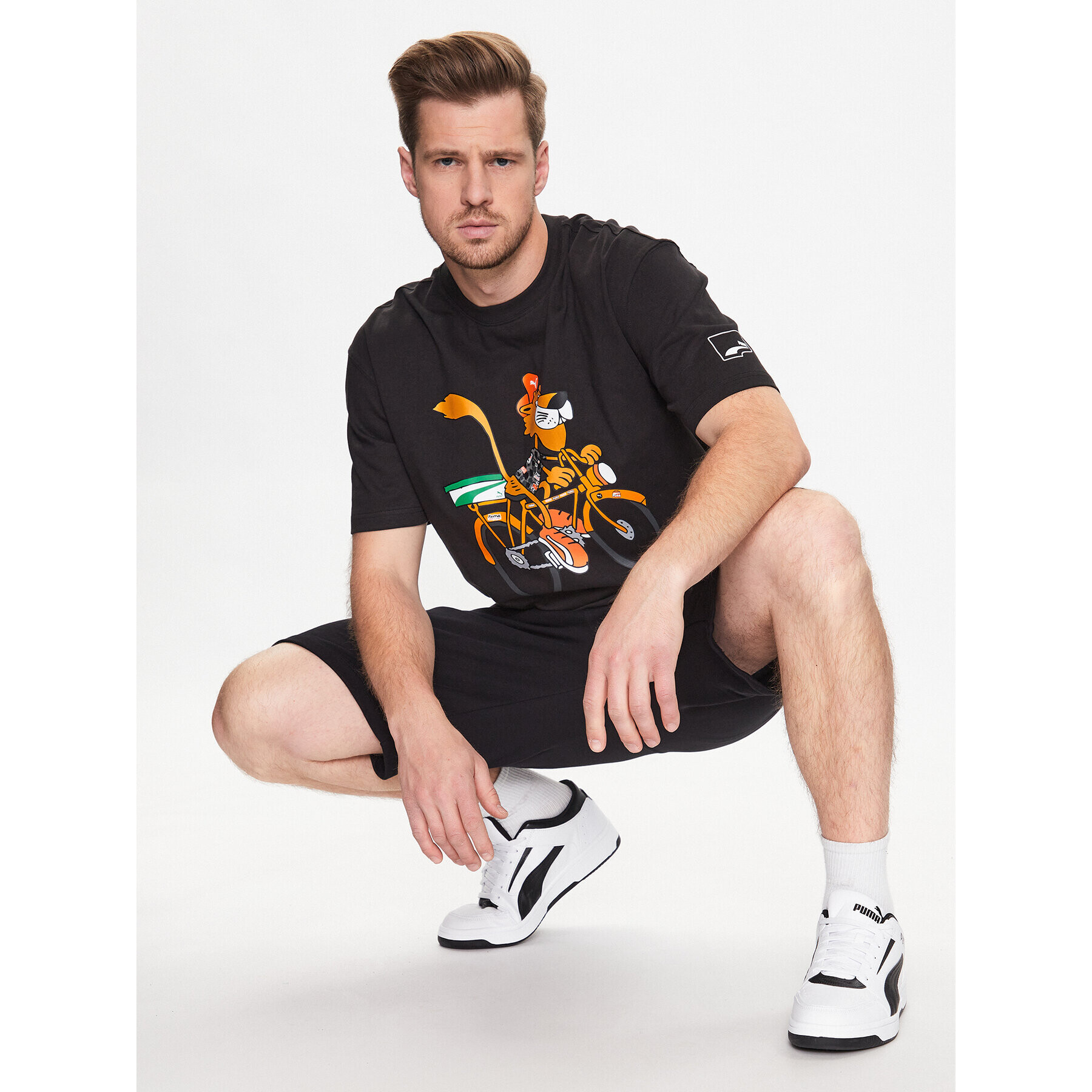 Puma T-Shirt Uptown Stick To It 539158 Černá Regular Fit - Pepit.cz