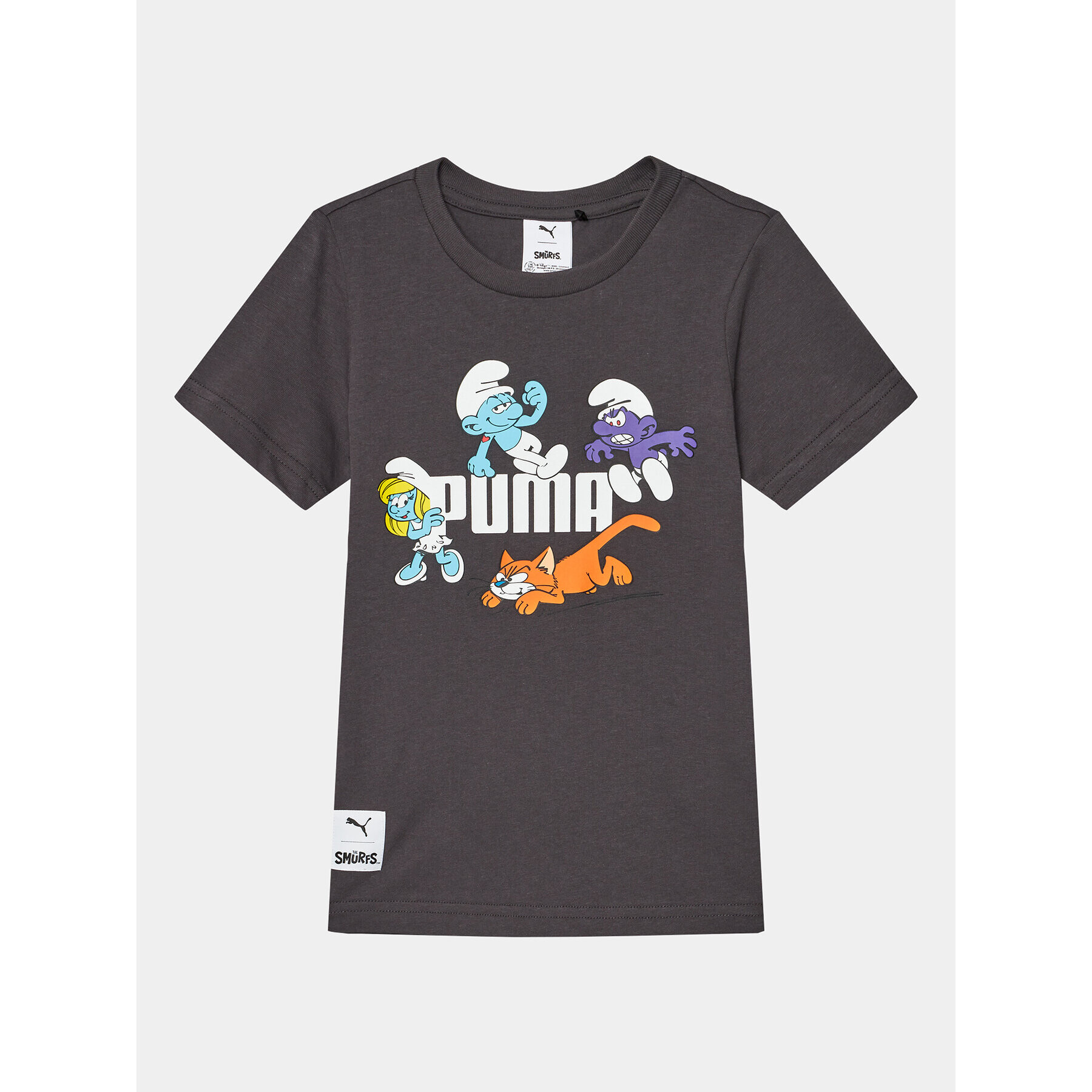 Puma T-Shirt X The Smurfs 622981 Šedá Regular Fit - Pepit.cz