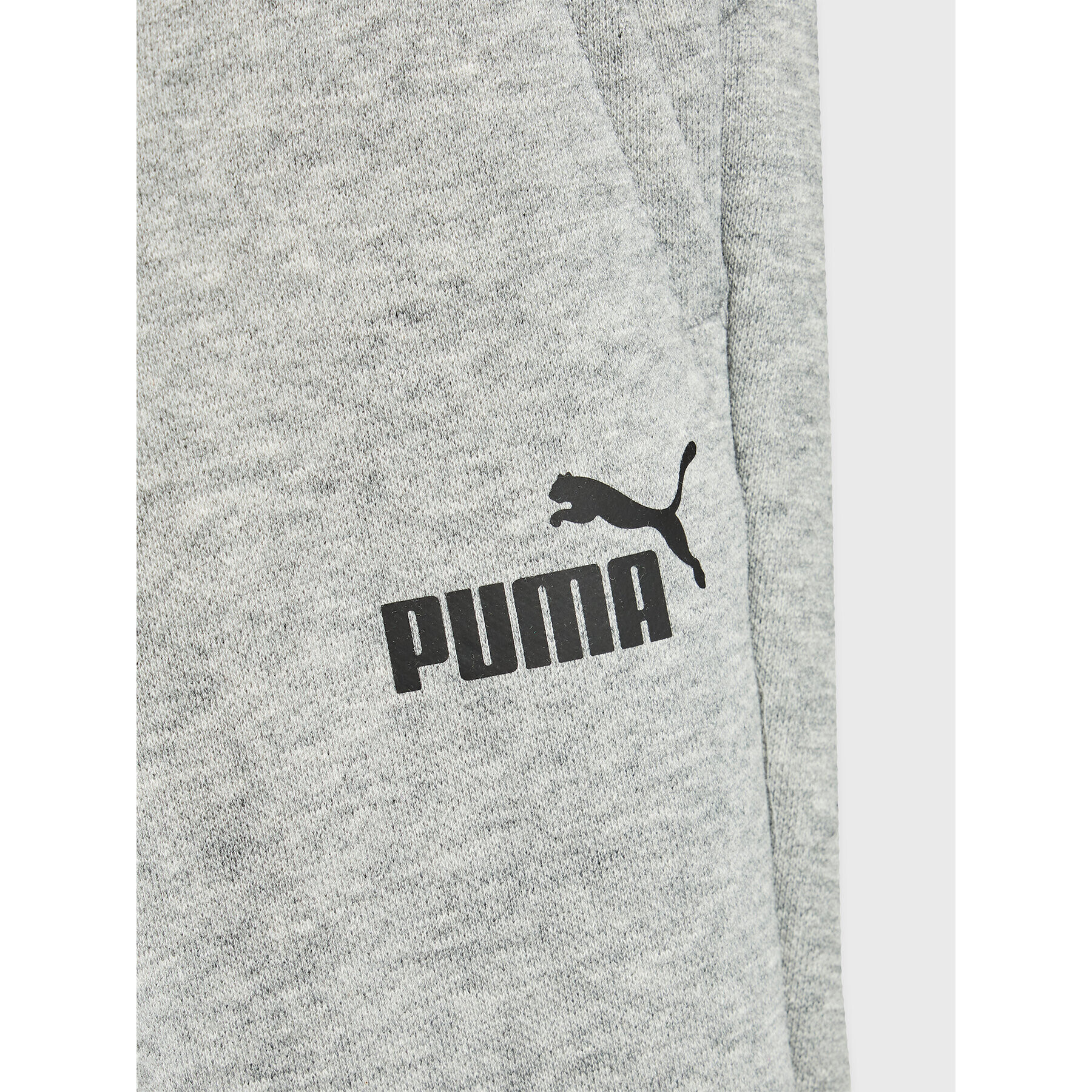 Puma Teplákové kalhoty Essentials Logo 586973 Šedá Regular Fit - Pepit.cz