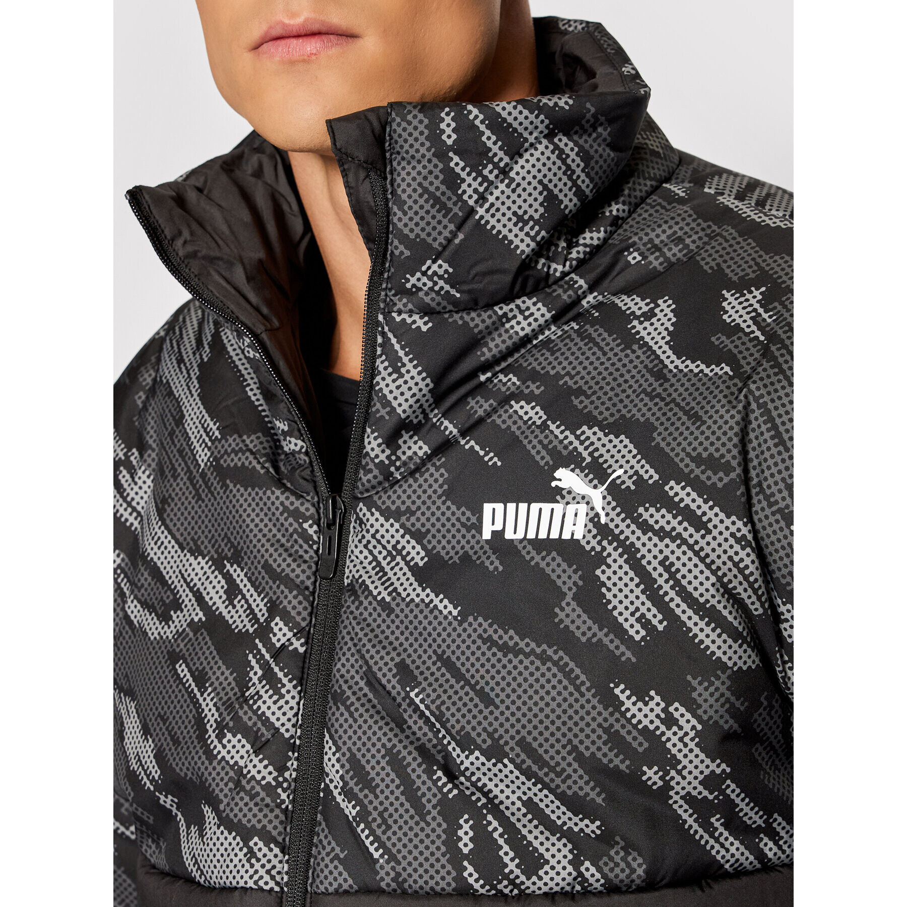 Puma Vatovaná bunda 587690 Černá Regular Fit - Pepit.cz