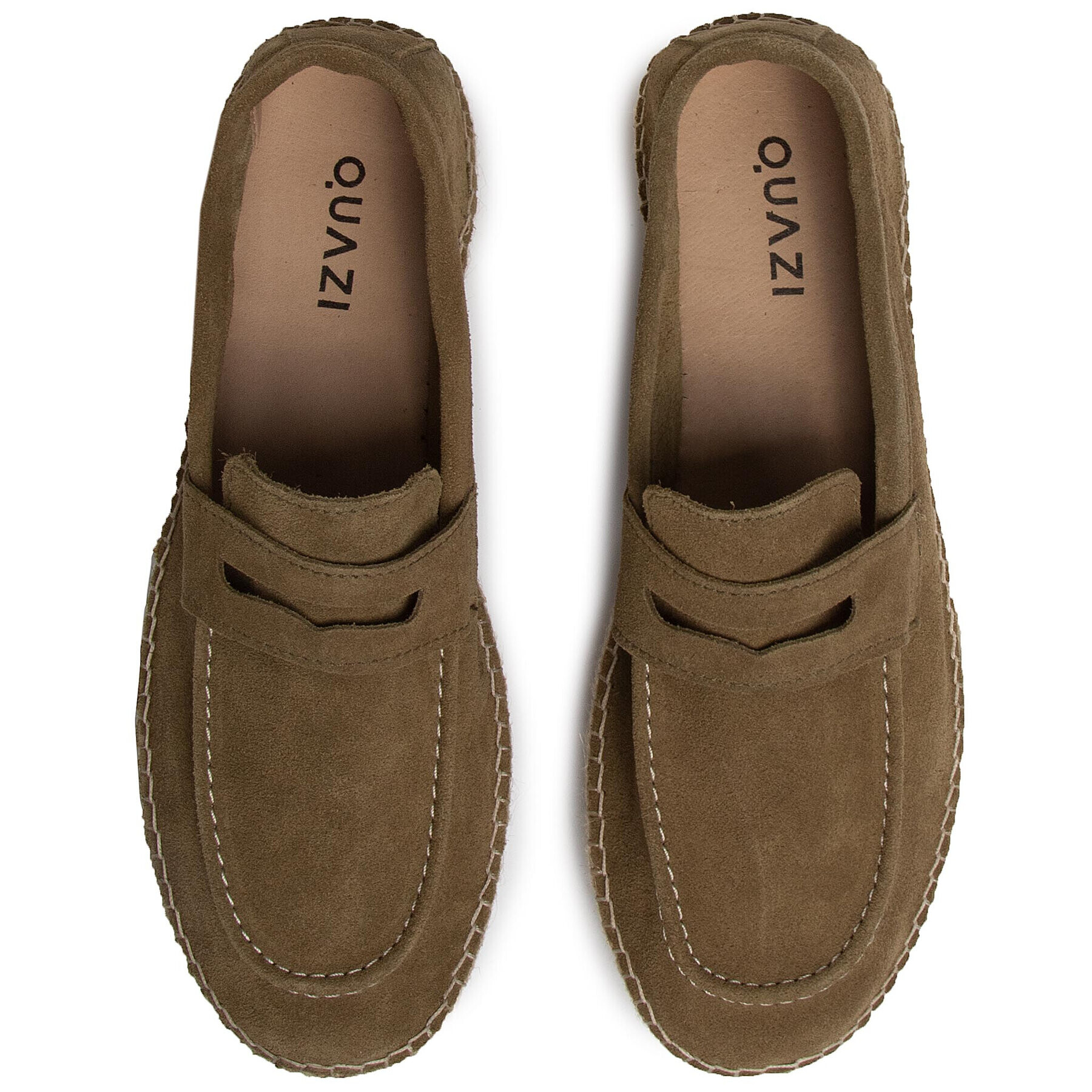 QUAZI Espadrilky QZ-63-04-000619 Zelená - Pepit.cz