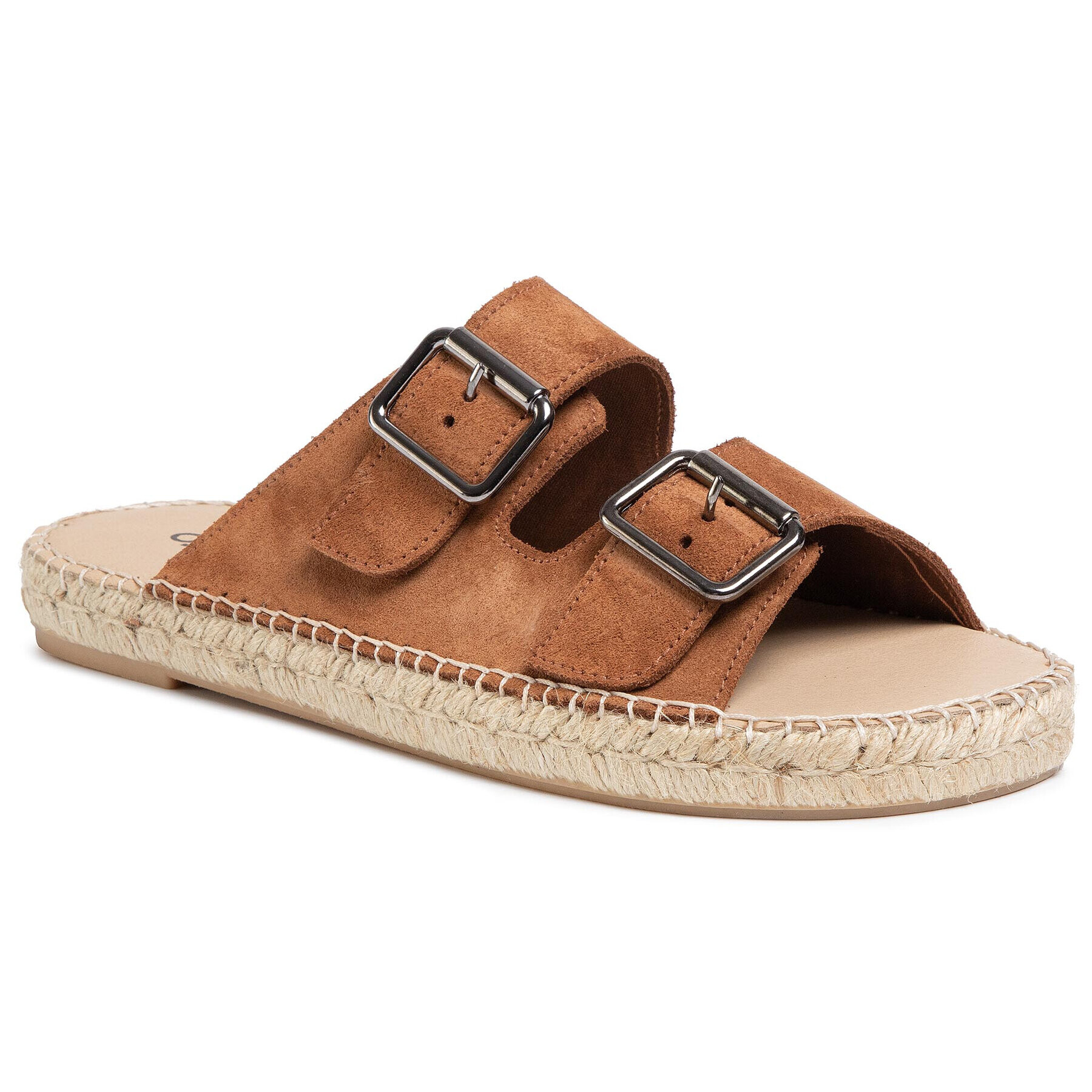 QUAZI Espadrilky QZ-63-04-000623 Hnědá - Pepit.cz