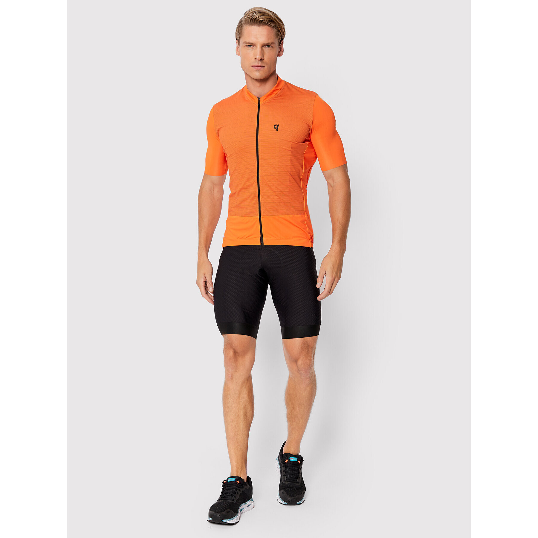 Quest Cyklistické tričko Go Anywhere Oranžová Slim Fit - Pepit.cz