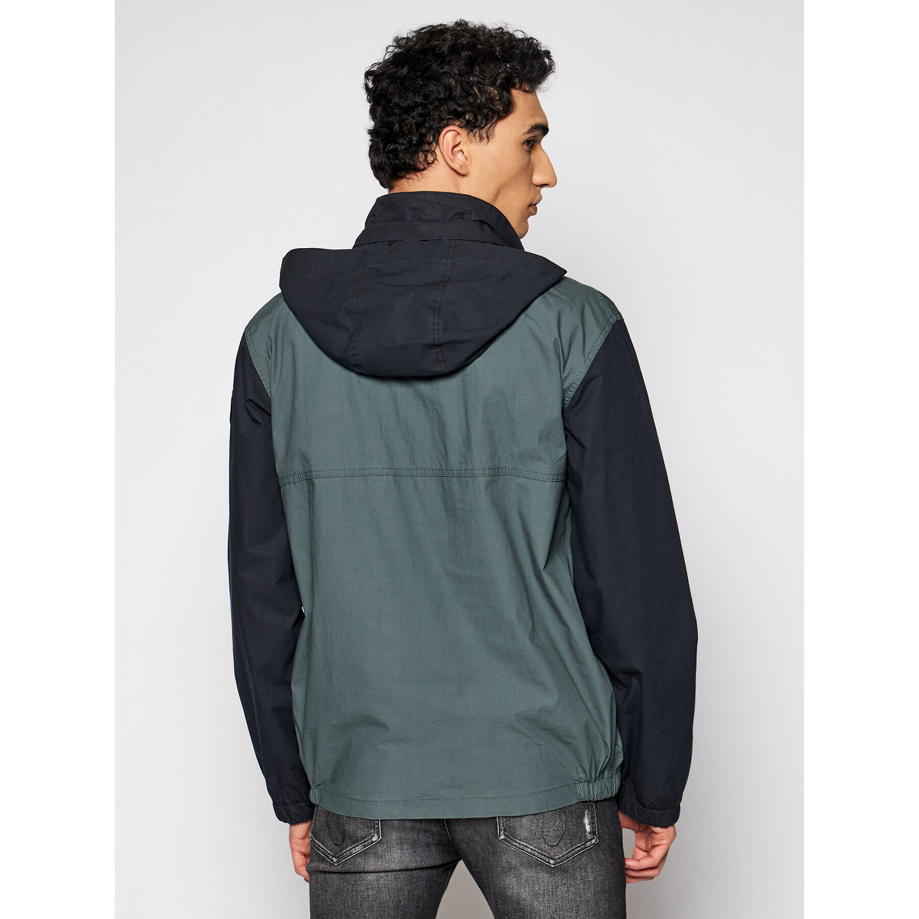 Quiksilver Bunda anorak Jump Up EQYJK03657 Zelená Regular Fit - Pepit.cz