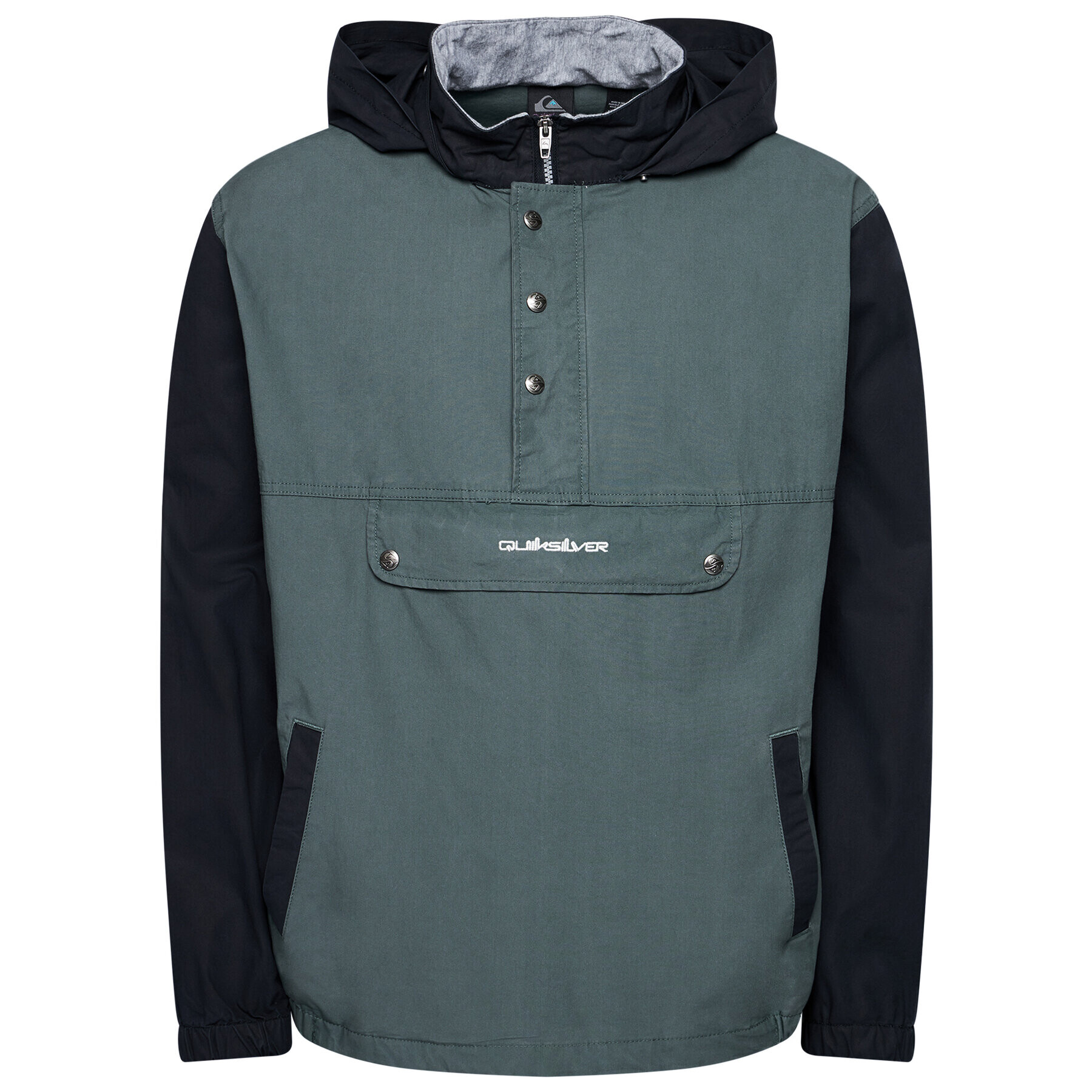 Quiksilver Bunda anorak Jump Up EQYJK03657 Zelená Regular Fit - Pepit.cz