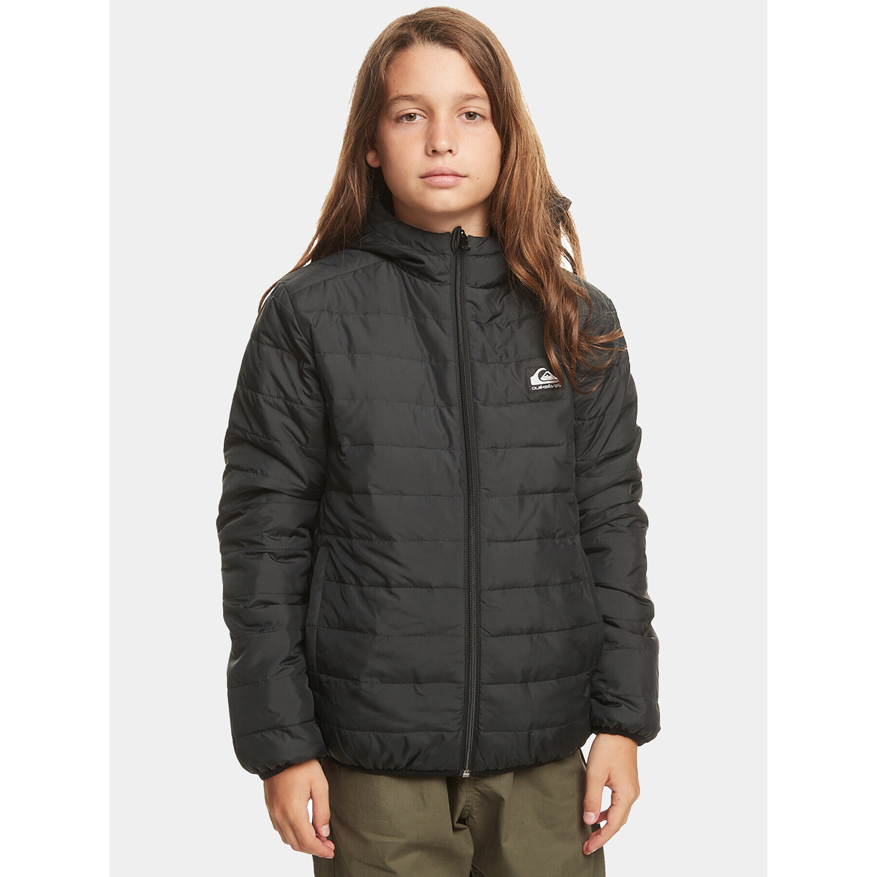 Quiksilver Bunda pro přechodné období Scalyreversible Jckt EQBJK03276 Černá Regular Fit - Pepit.cz