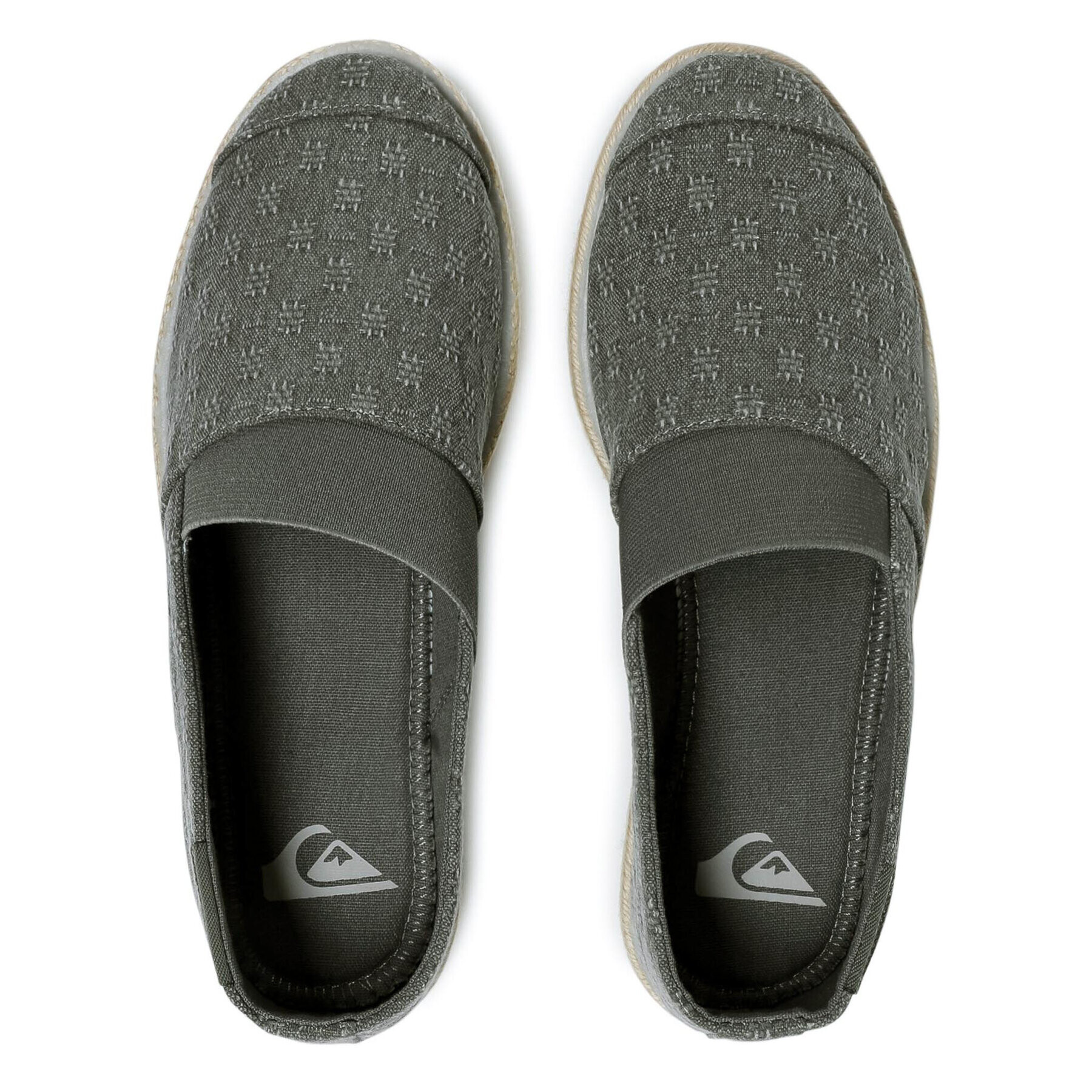 Quiksilver Espadrilky AQYS700053 Šedá - Pepit.cz