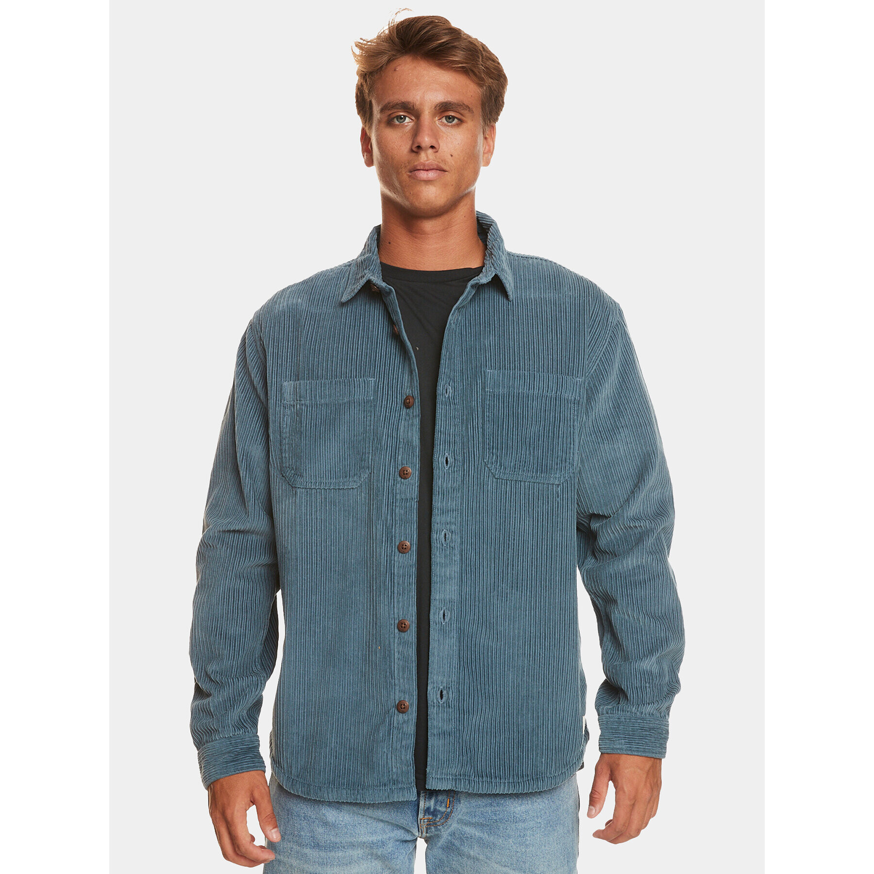 Quiksilver Košile Bogroy Wvtp EQYWT04516 Modrá Regular Fit - Pepit.cz