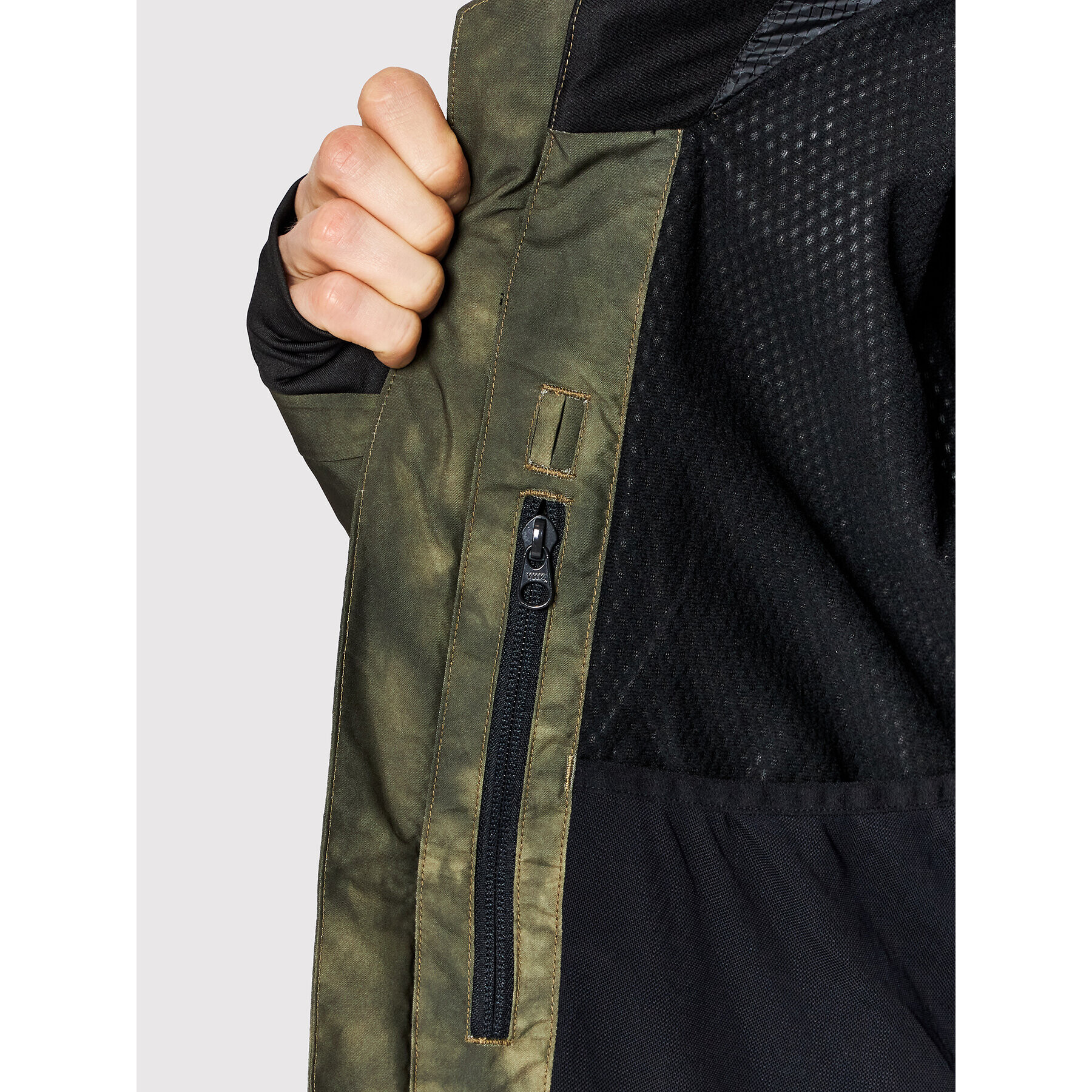 Quiksilver Lyžařská bunda Black Alder EQYTJ03320 Zelená Modern Fit - Pepit.cz