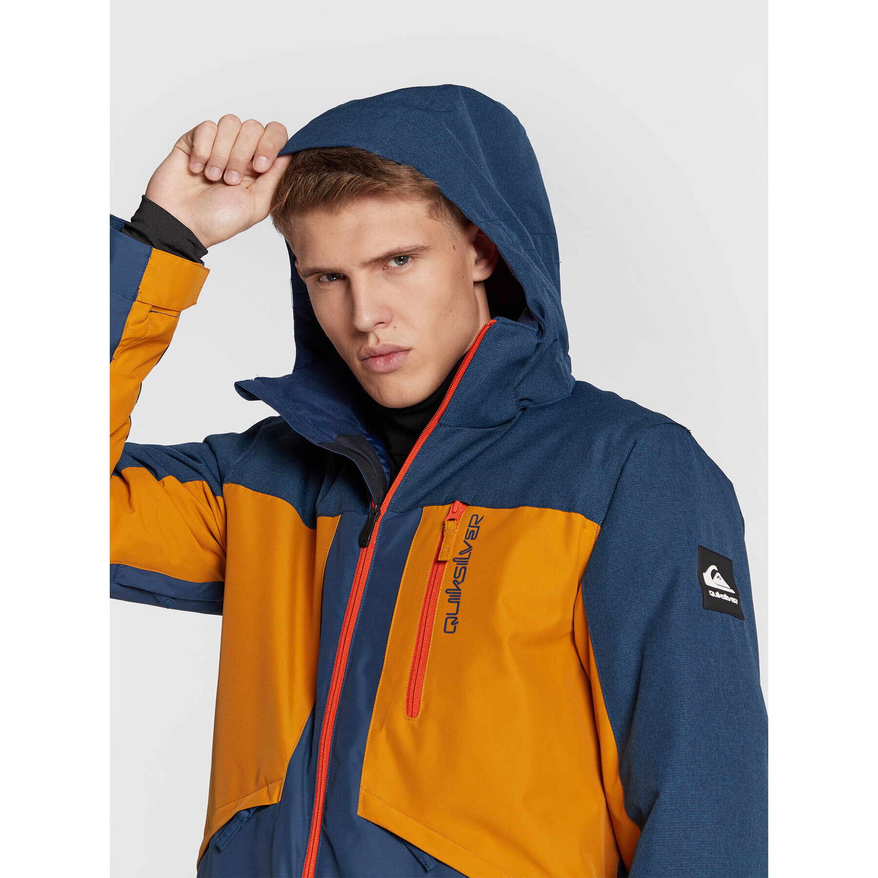 Quiksilver Lyžařská bunda Dawson EQYTJ03389 Tmavomodrá Slim Fit - Pepit.cz