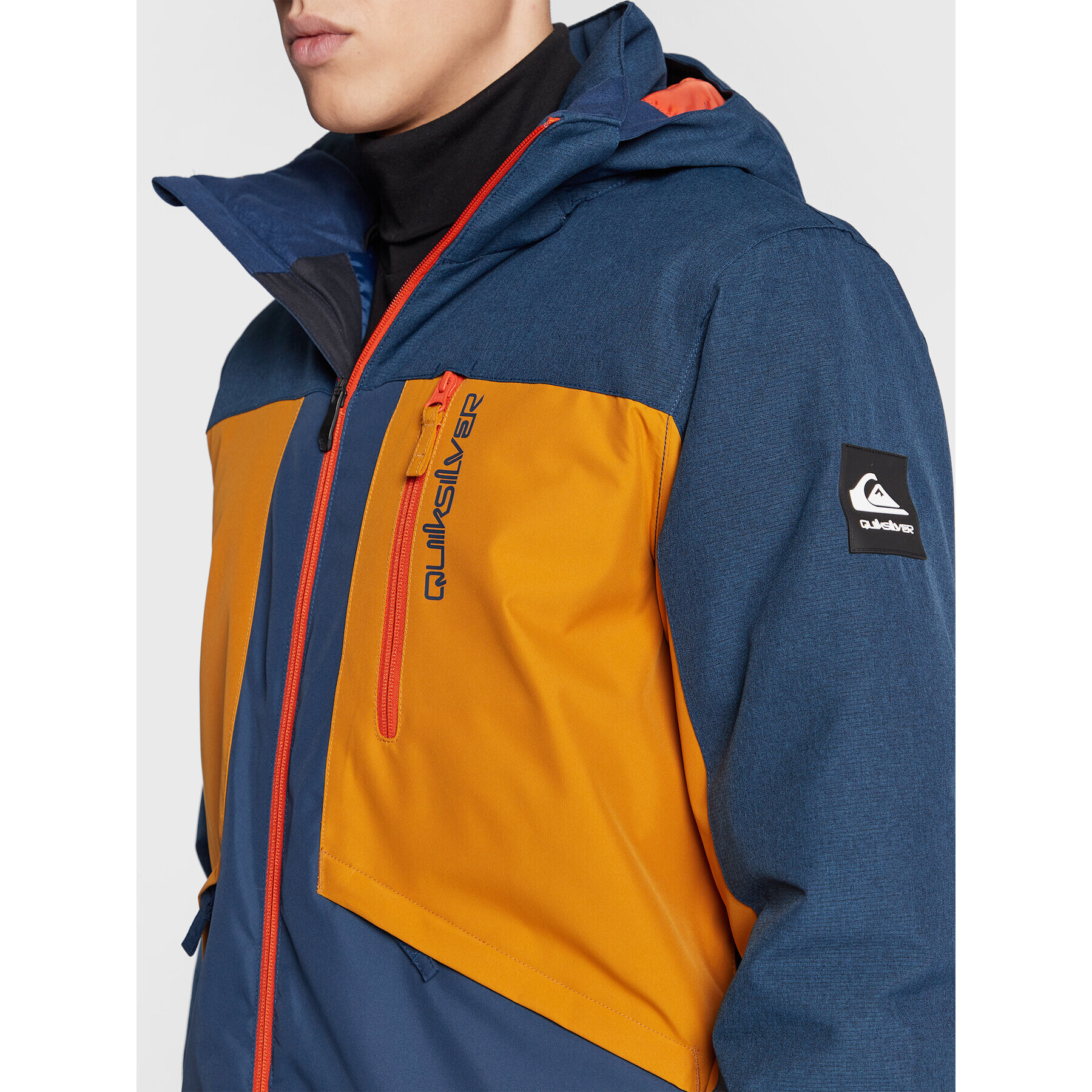 Quiksilver Lyžařská bunda Dawson EQYTJ03389 Tmavomodrá Slim Fit - Pepit.cz