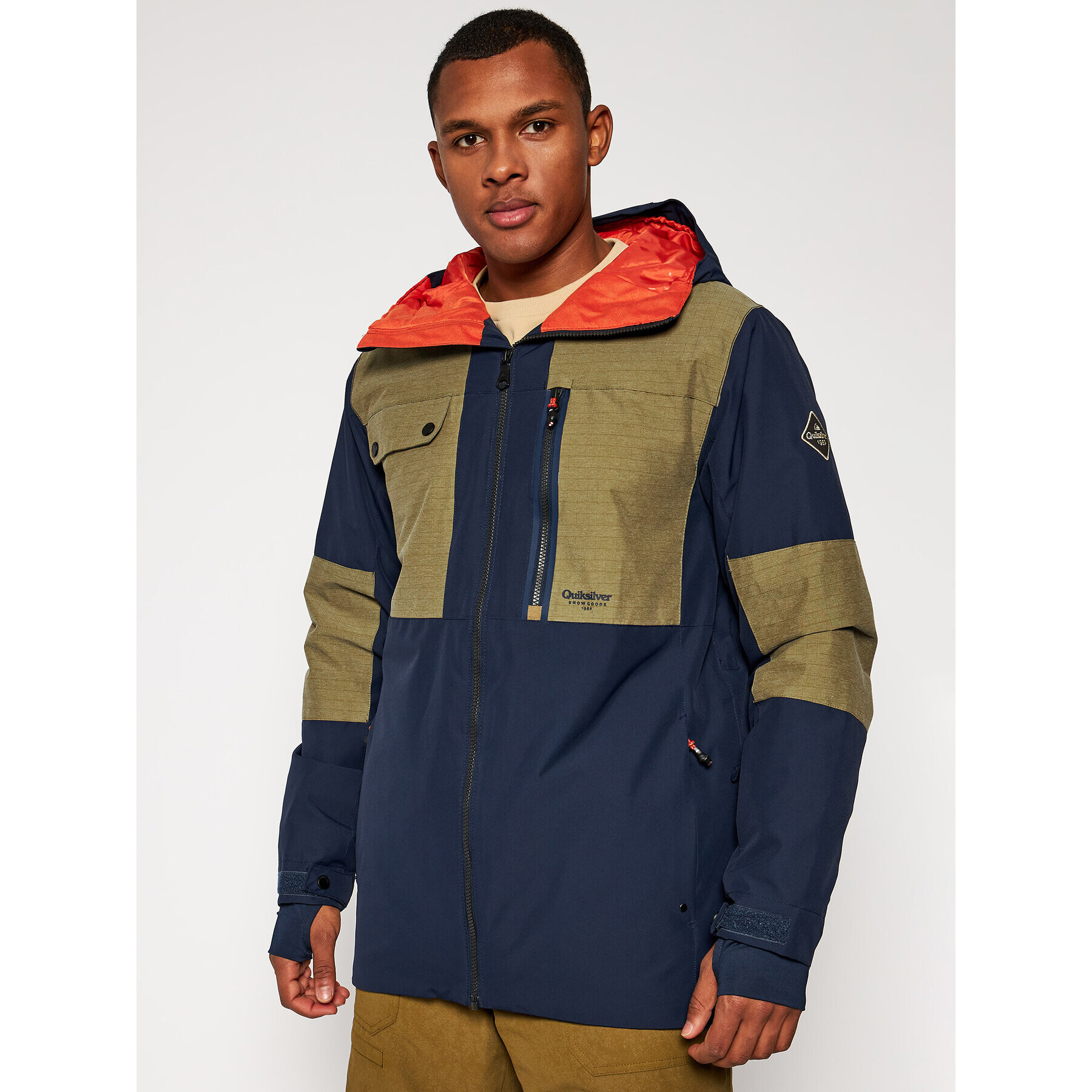 Quiksilver Lyžařská bunda Tamarack EQYTJ03269 Tmavomodrá Modern Fit - Pepit.cz