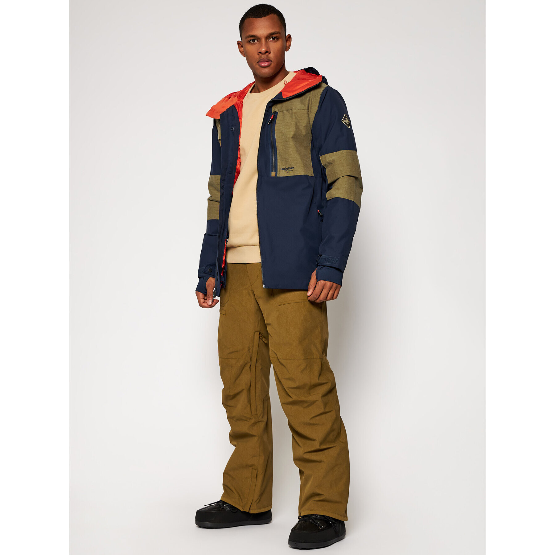 Quiksilver Lyžařská bunda Tamarack EQYTJ03269 Tmavomodrá Modern Fit - Pepit.cz