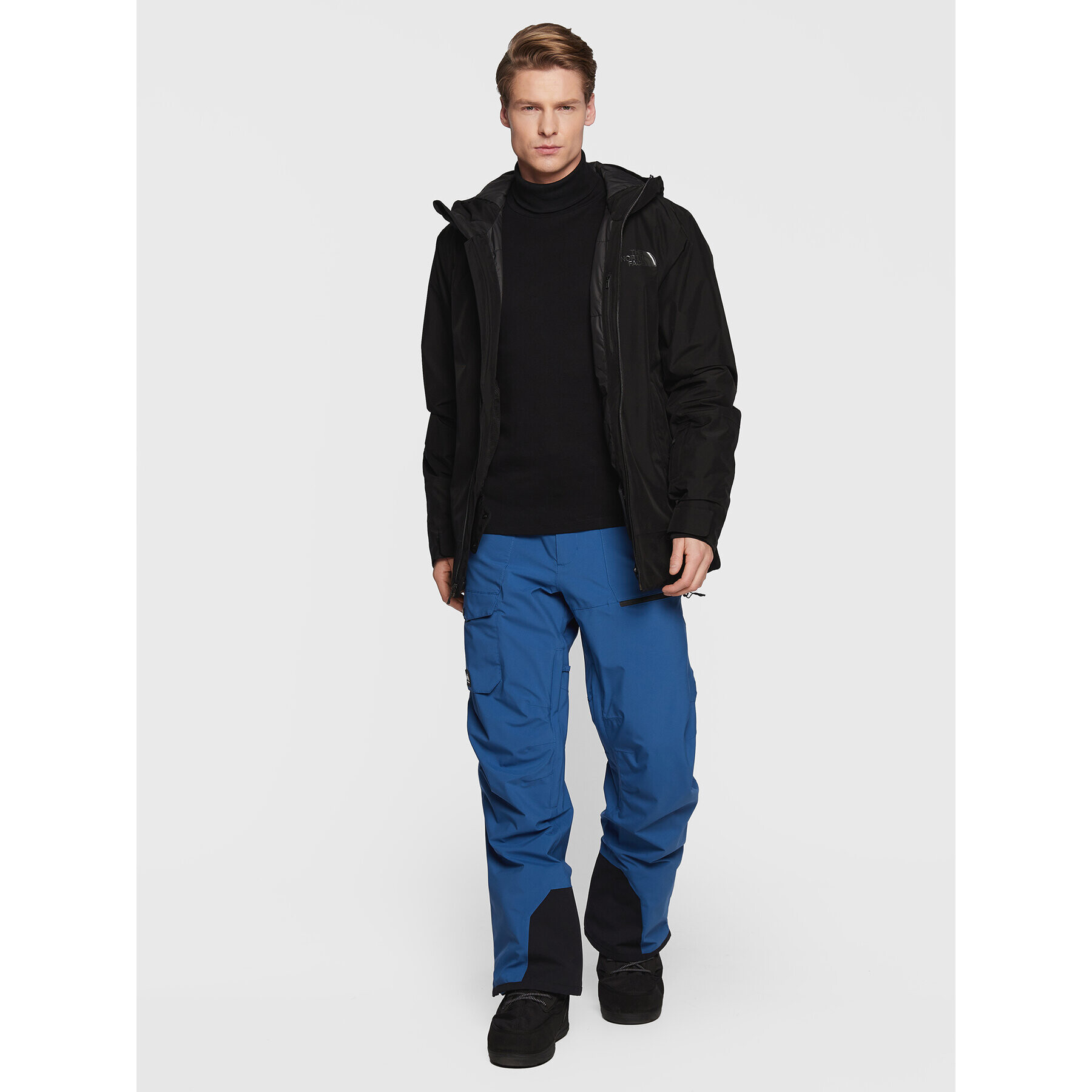 Quiksilver Lyžařské kalhoty Utility EQYTP03140 Modrá Modern Fit - Pepit.cz