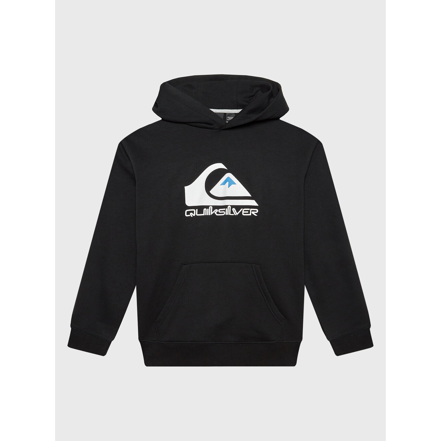 Quiksilver Mikina Big Logo Hoodie EQBFT03720 Černá Regular Fit - Pepit.cz