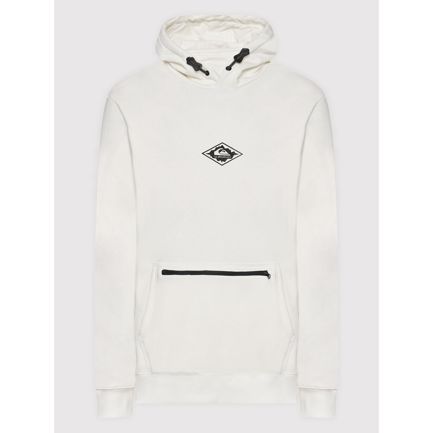 Quiksilver Mikina Big Logo Tech EQYFT04378 Béžová Regular Fit - Pepit.cz