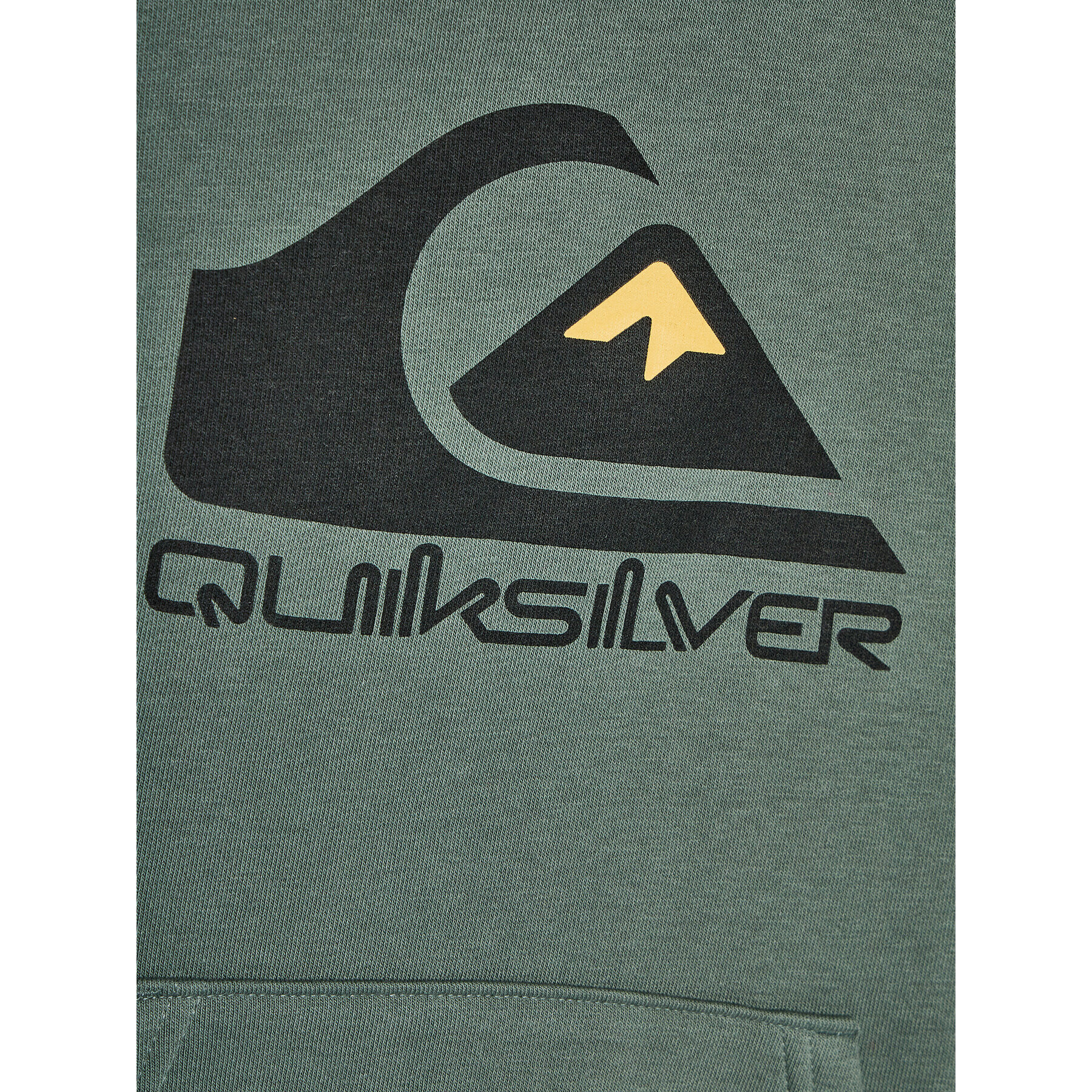 Quiksilver Mikina Biglogoy Otlr EQBFT03720 Zelená Regular Fit - Pepit.cz