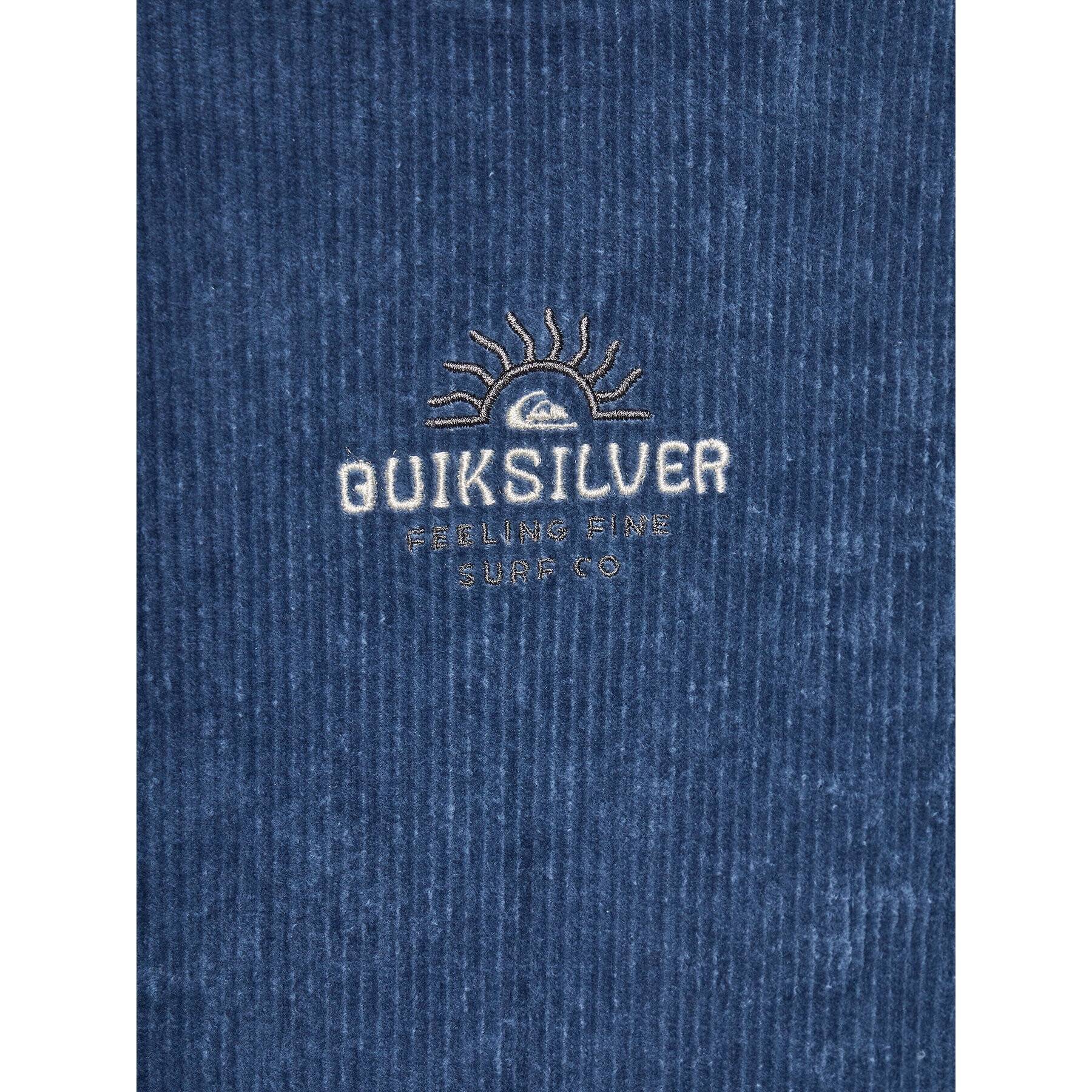 Quiksilver Mikina Cord Otlr EQBFT03847 Modrá Regular Fit - Pepit.cz