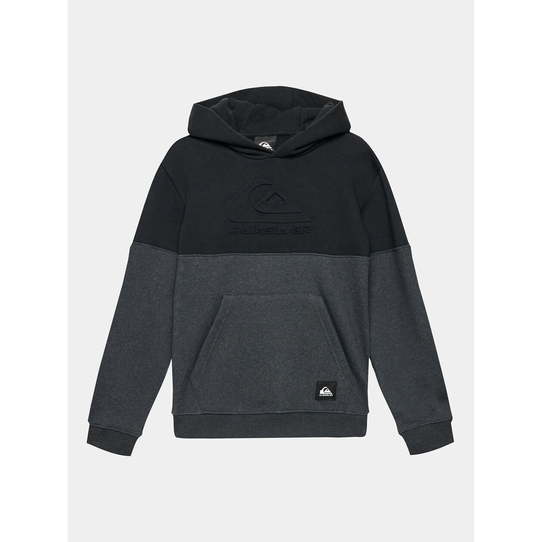 Quiksilver Mikina Embosshoodyouth Otlr EQBFT03865 Černá Regular Fit - Pepit.cz