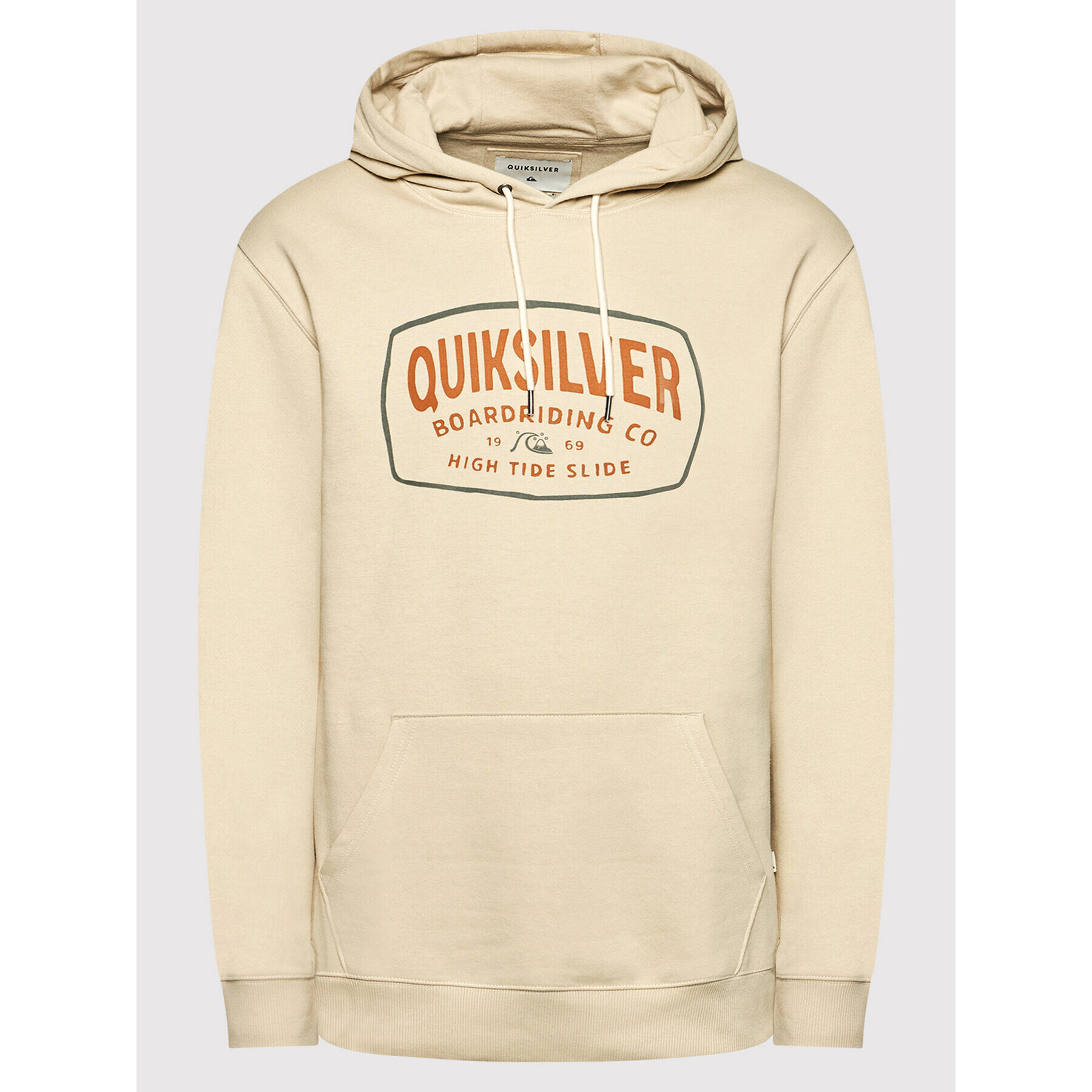 Quiksilver Mikina High Cloud EQYFT04456 Béžová Regular Fit - Pepit.cz