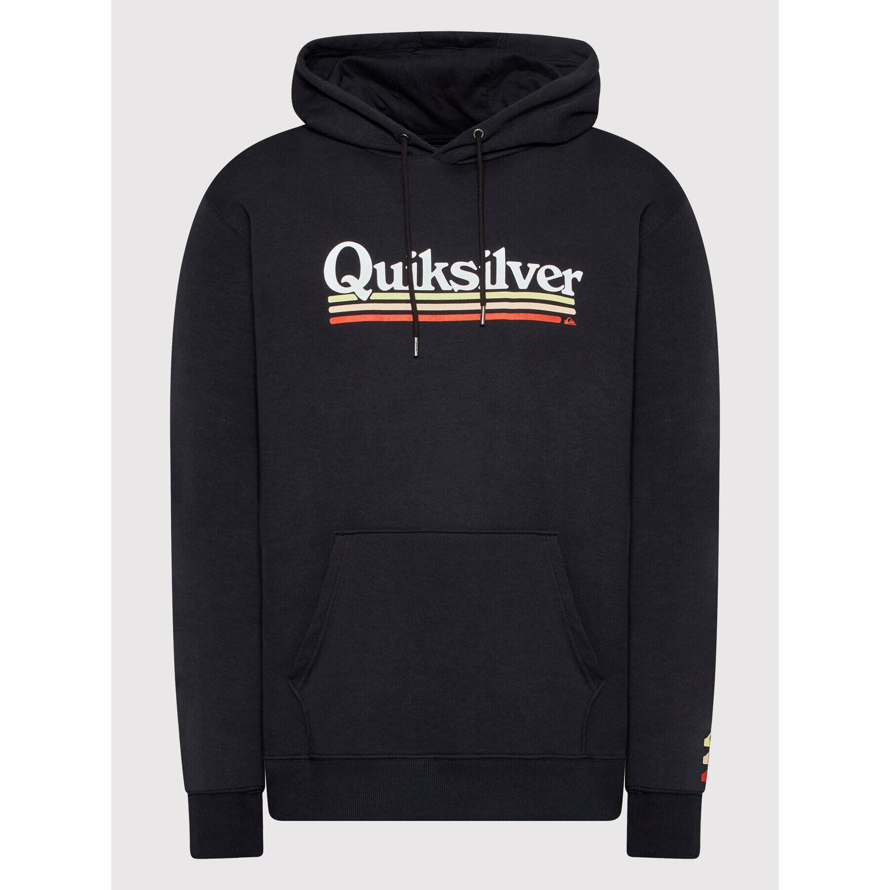 Quiksilver Mikina On The Line EQYFT04525 Černá Regular Fit - Pepit.cz