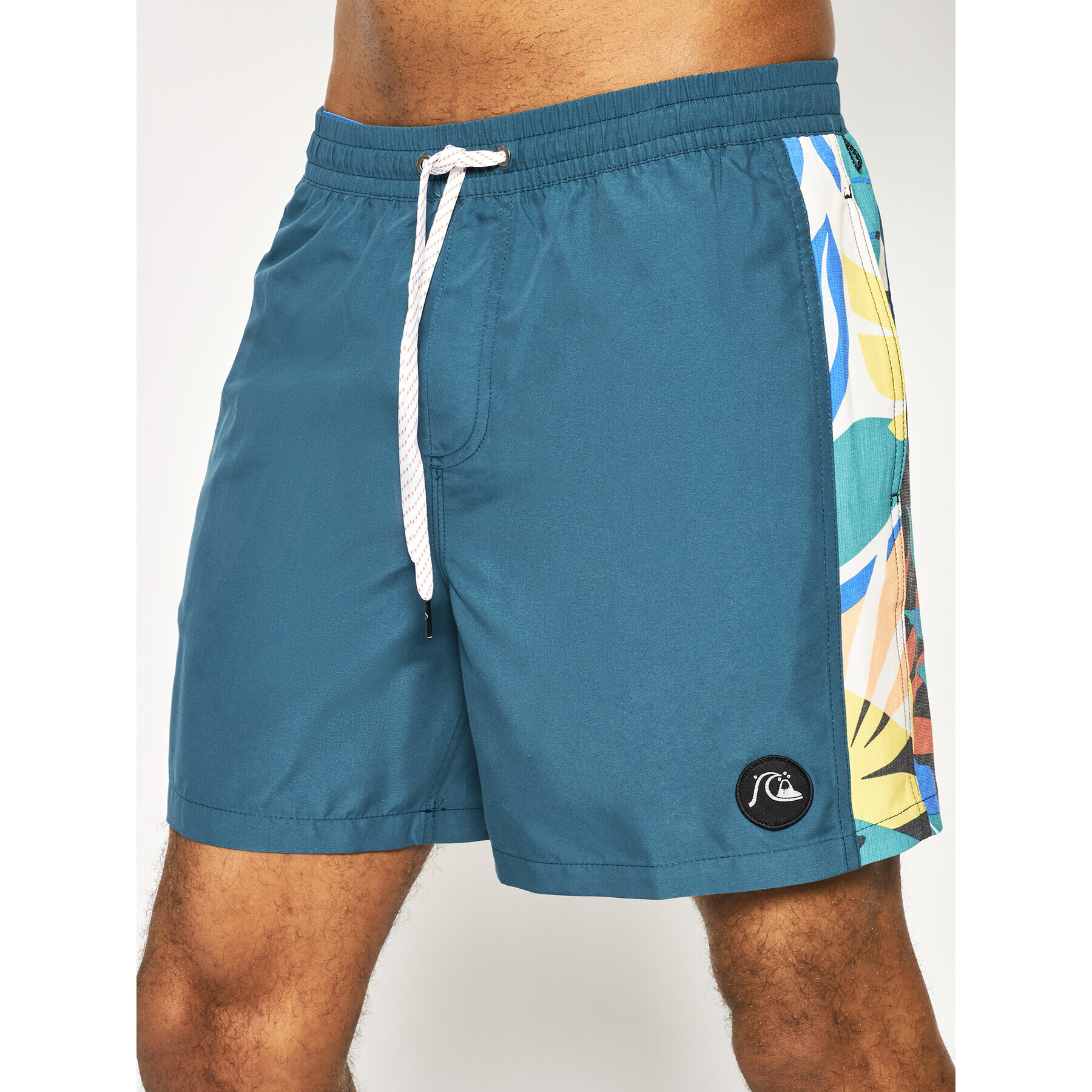 Quiksilver Plavecké šortky Arch 17" EQYJV03582 Zelená Regular Fit - Pepit.cz