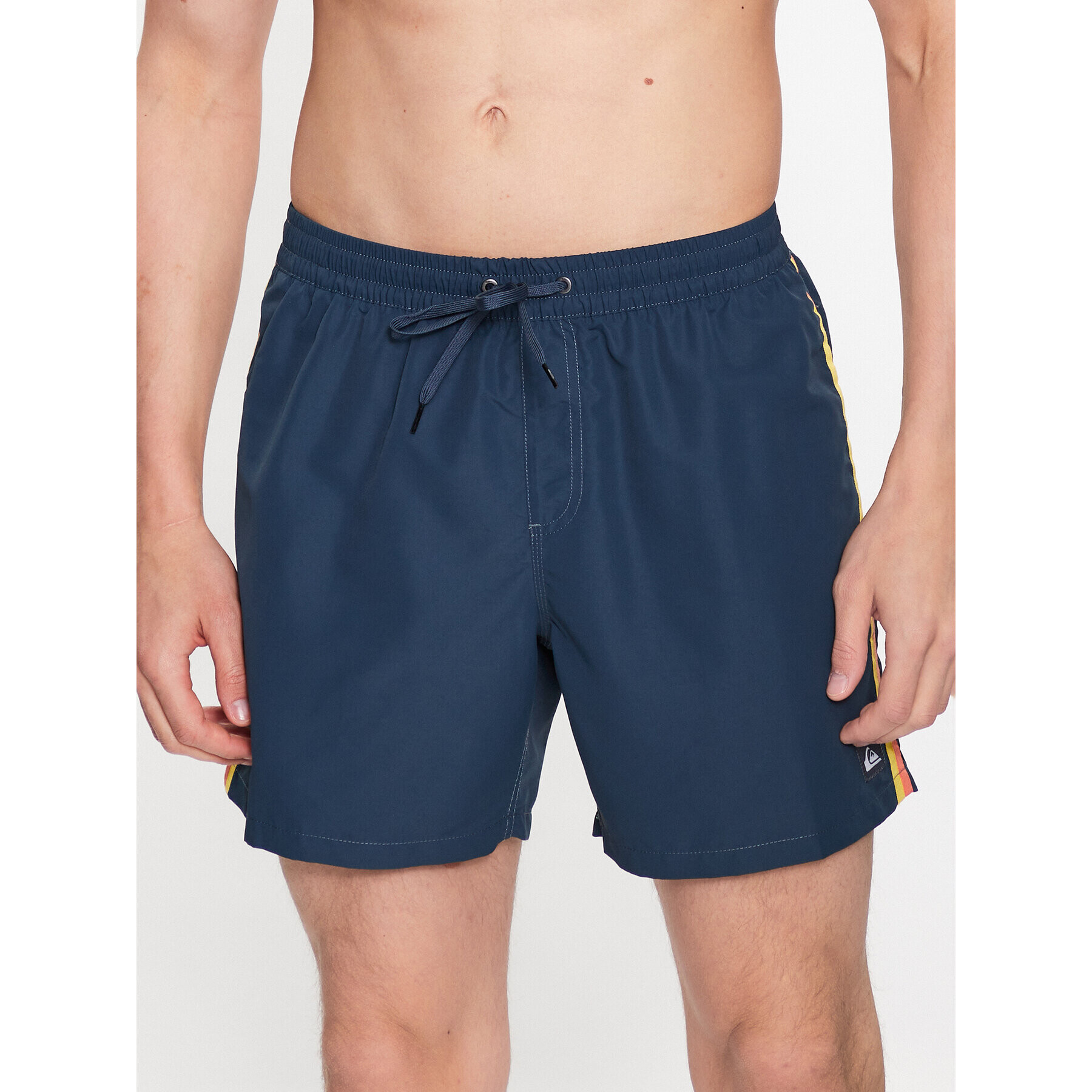 Quiksilver Plavecké šortky Beach Please EQYJV03991 Tmavomodrá Regular Fit - Pepit.cz