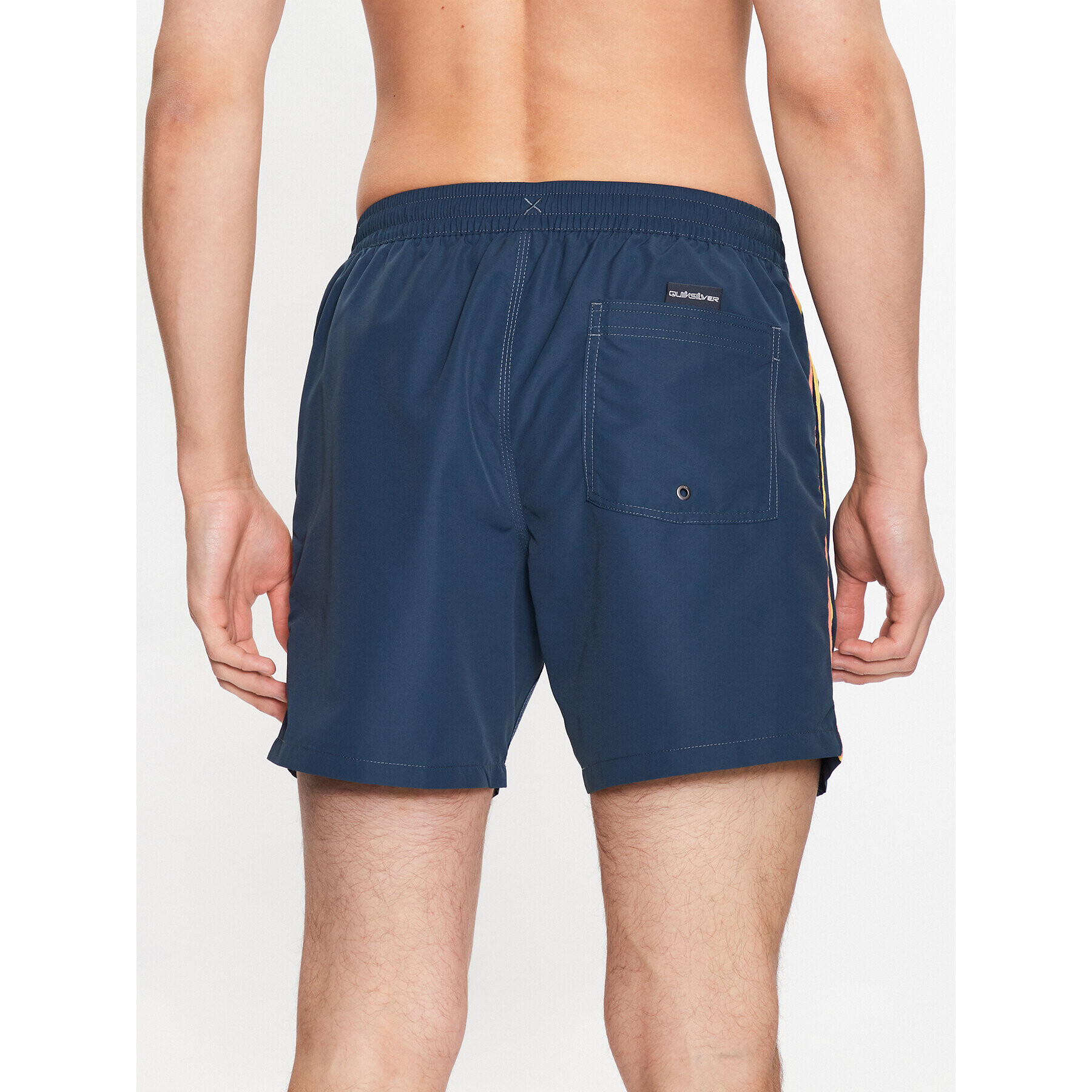 Quiksilver Plavecké šortky Beach Please EQYJV03991 Tmavomodrá Regular Fit - Pepit.cz