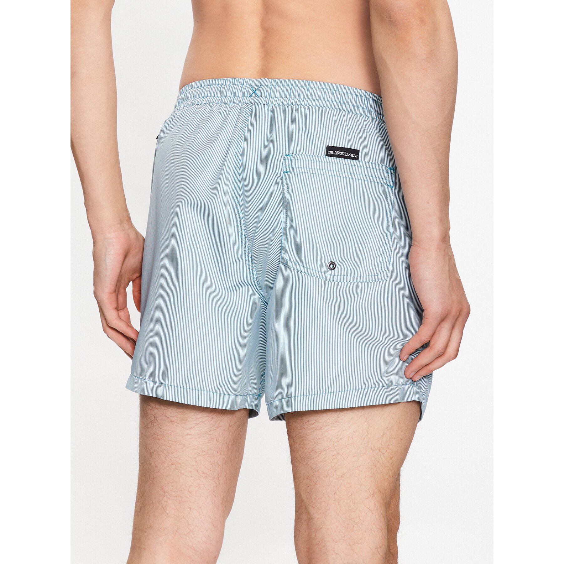 Quiksilver Plavecké šortky Deluxe EQYJV04019 Modrá Regular Fit - Pepit.cz