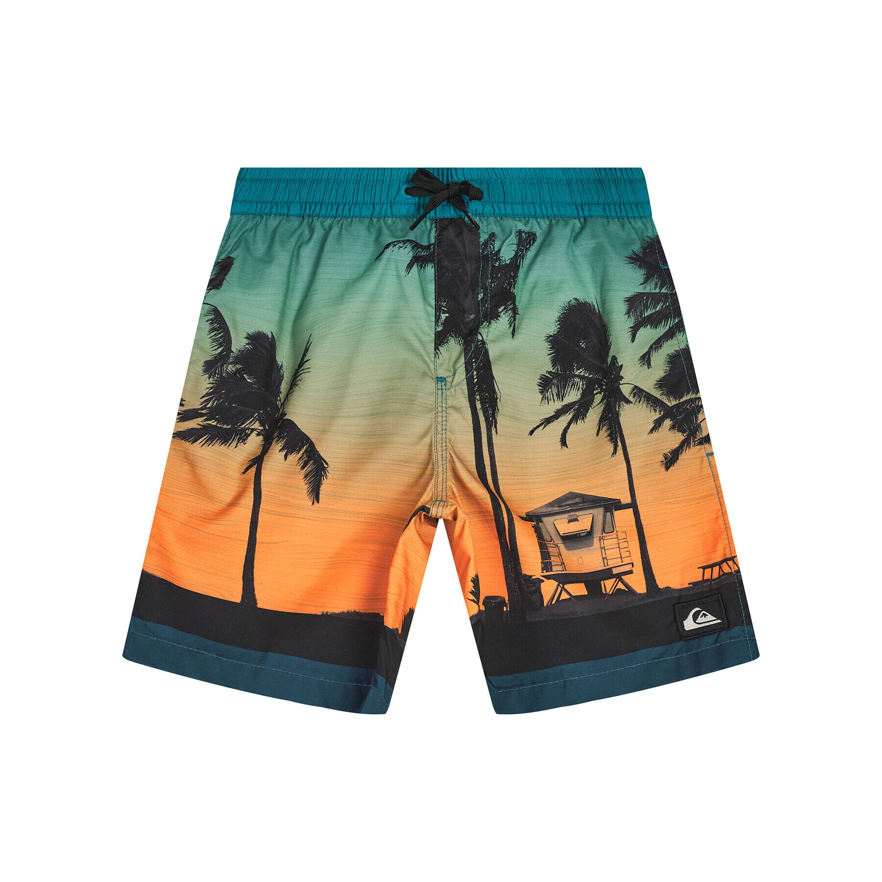 Quiksilver Plavecké šortky Paradise Volley EQBJV03281 Barevná Regular Fit - Pepit.cz