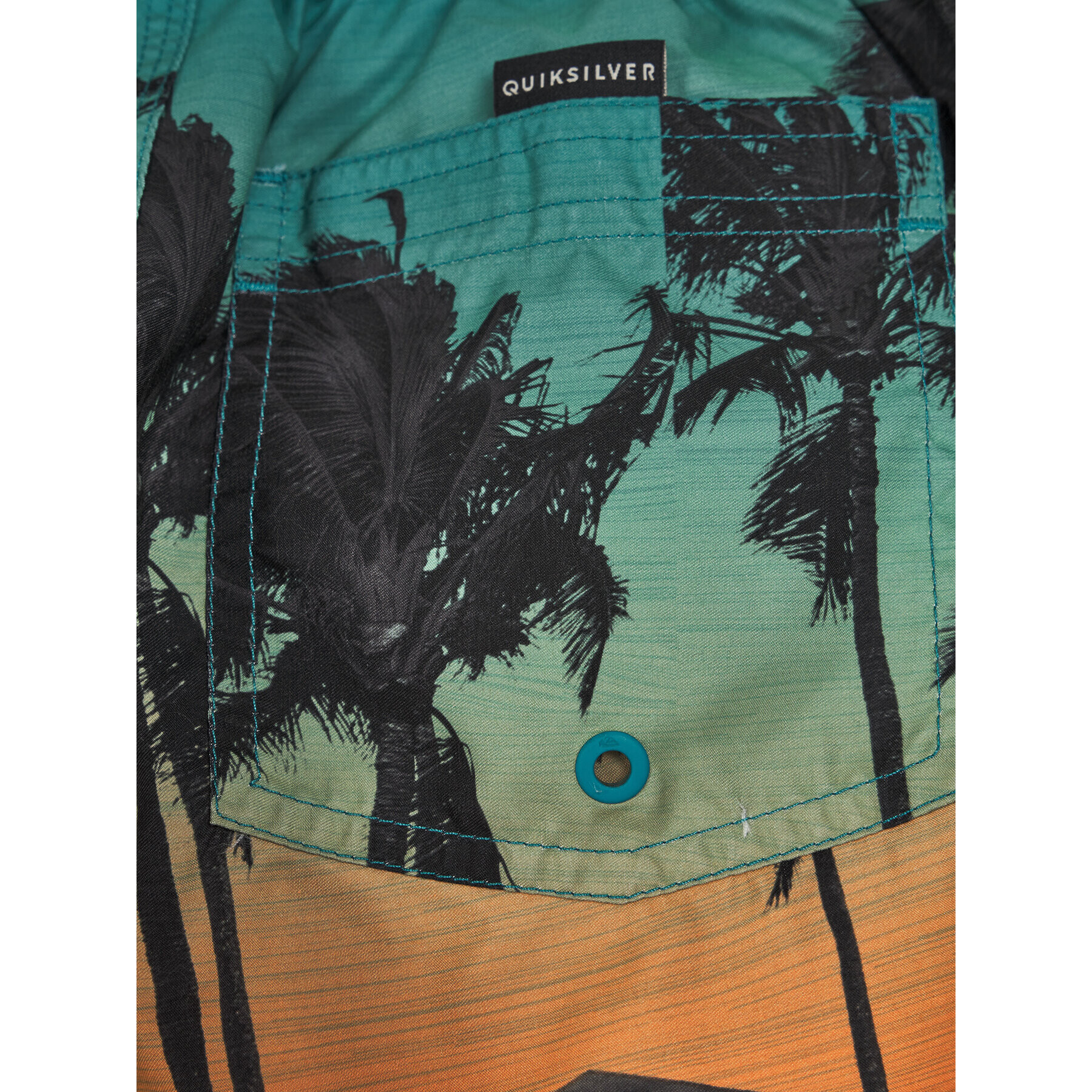 Quiksilver Plavecké šortky Paradise Volley EQBJV03281 Barevná Regular Fit - Pepit.cz