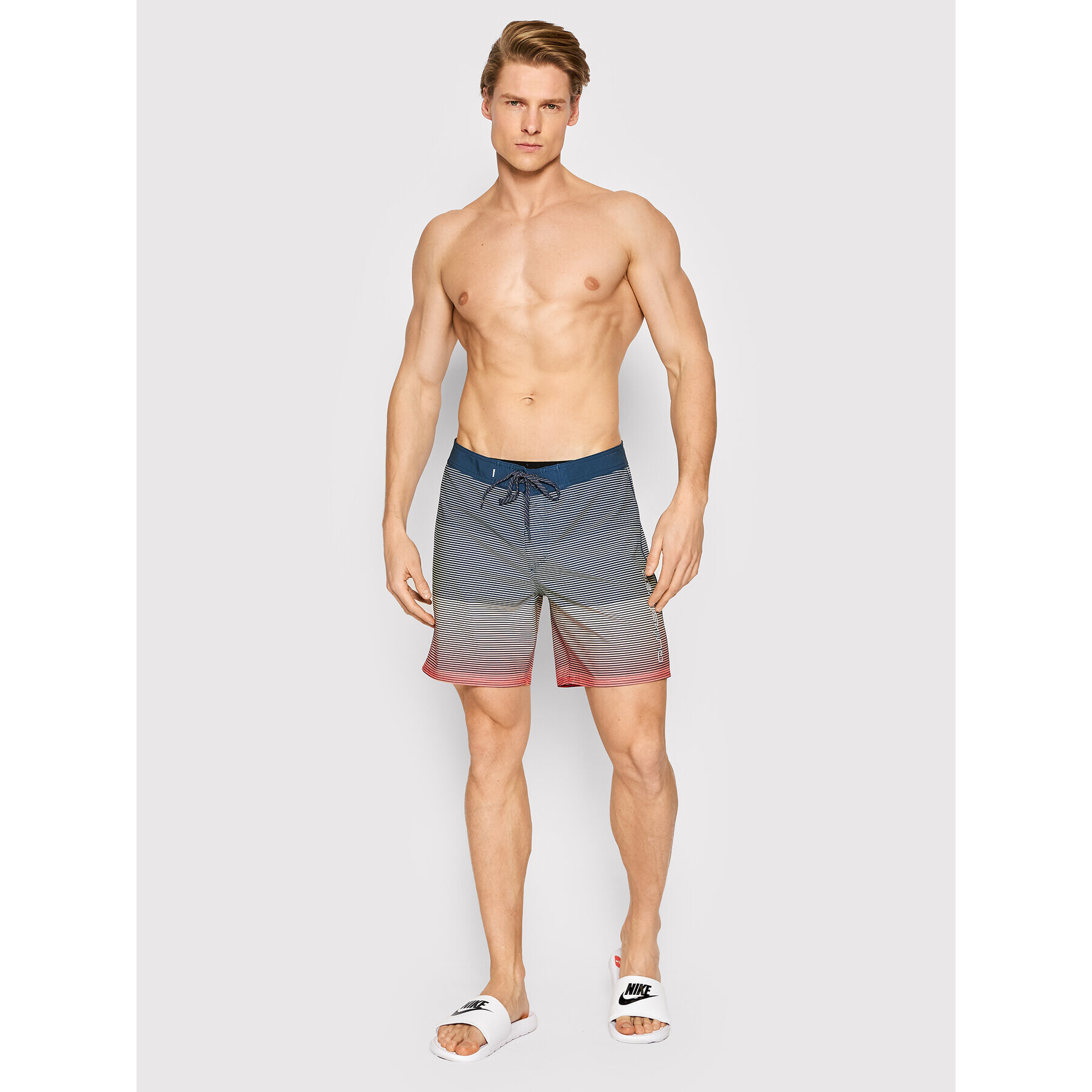 Quiksilver Plavecké šortky Surfsilk Massive 17" EQYBS04660 Tmavomodrá Regular Fit - Pepit.cz