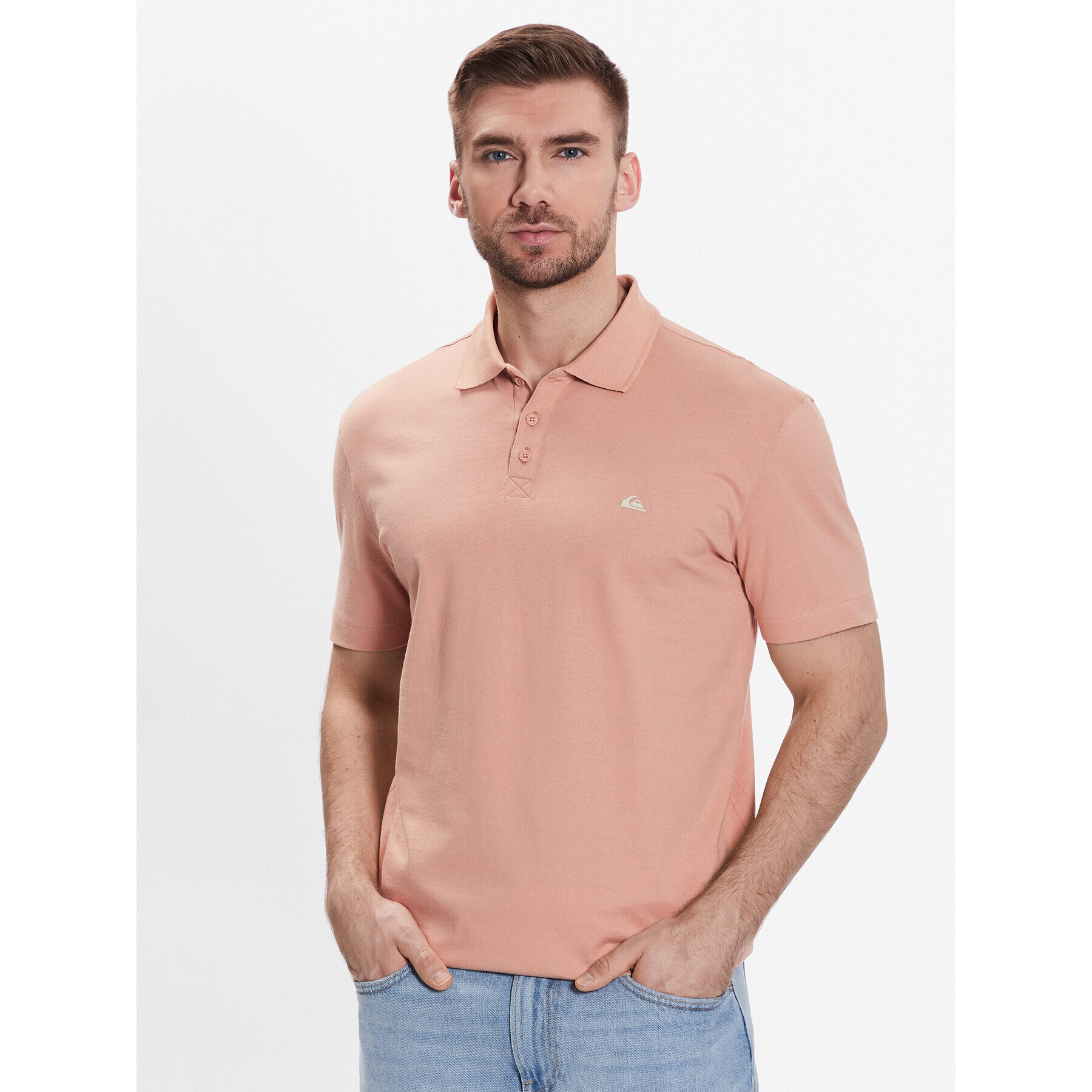 Quiksilver Polokošile Essentials EQYKT04094 Růžová Regular Fit - Pepit.cz