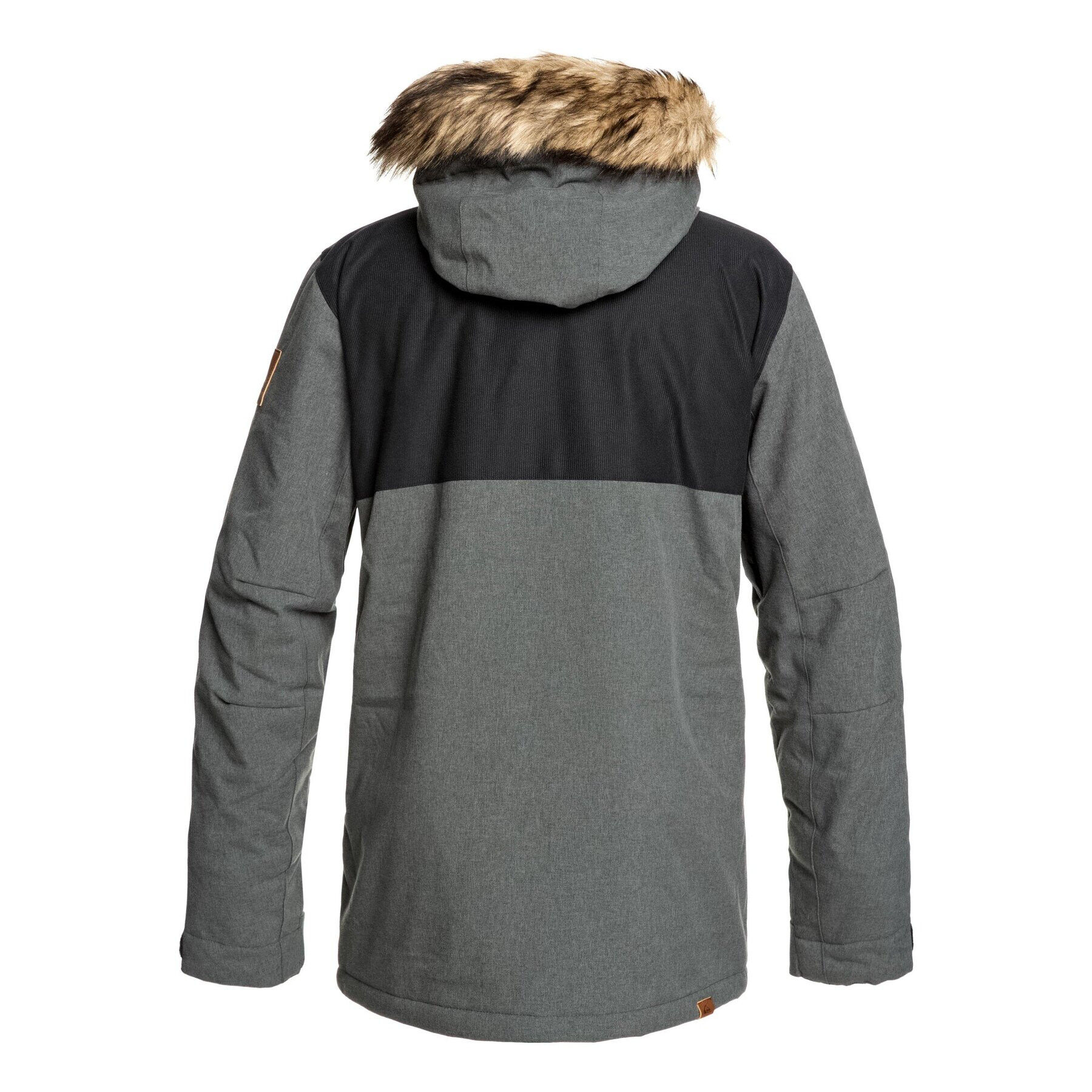 Quiksilver Snowboardová bunda Selector EQYTJ03226 Šedá Modern Fit - Pepit.cz