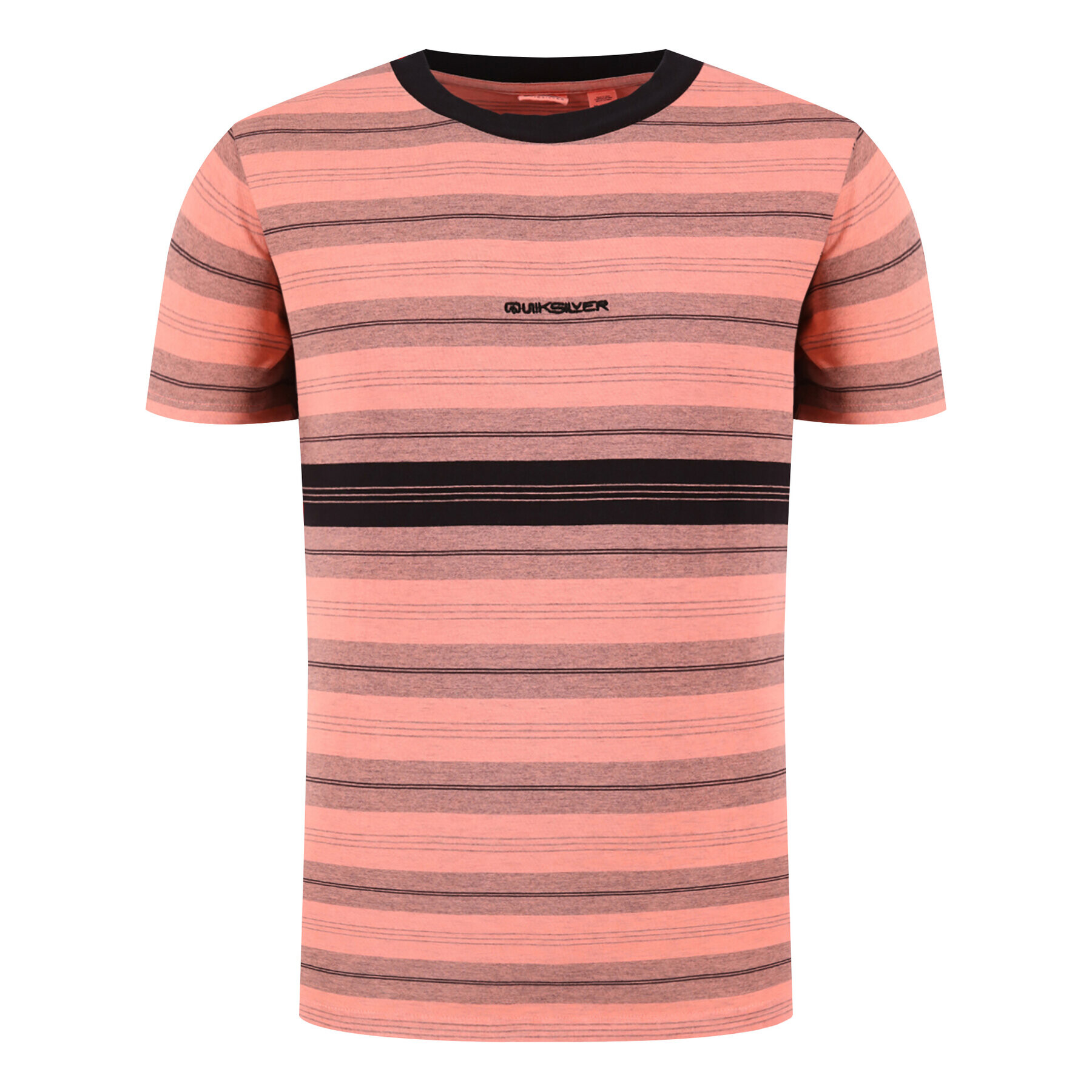 Quiksilver T-Shirt Back On EQYKT03962 Oranžová Boxy Fit - Pepit.cz