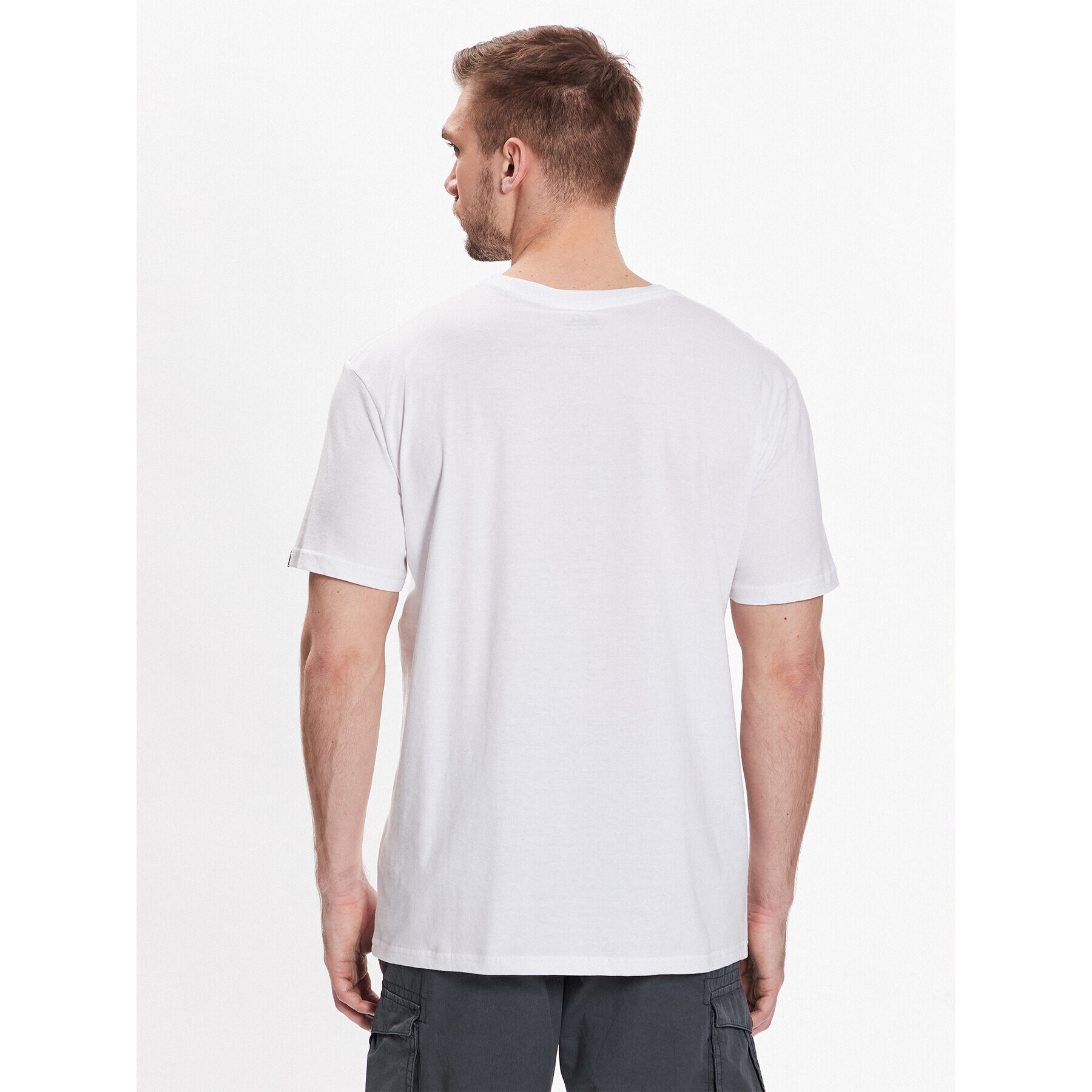 Quiksilver T-Shirt Between The Lines EQYZT07216 Bílá Regular Fit - Pepit.cz