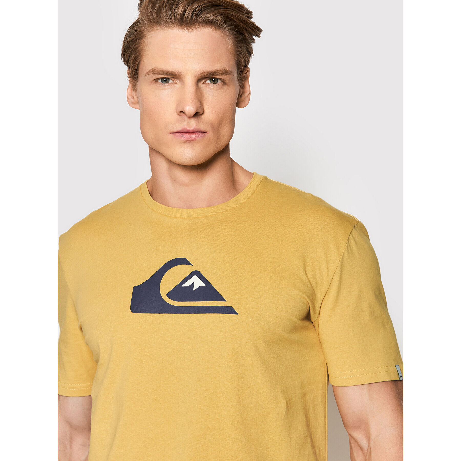 Quiksilver T-Shirt Comp EQYZT06534 Žlutá Regular Fit - Pepit.cz