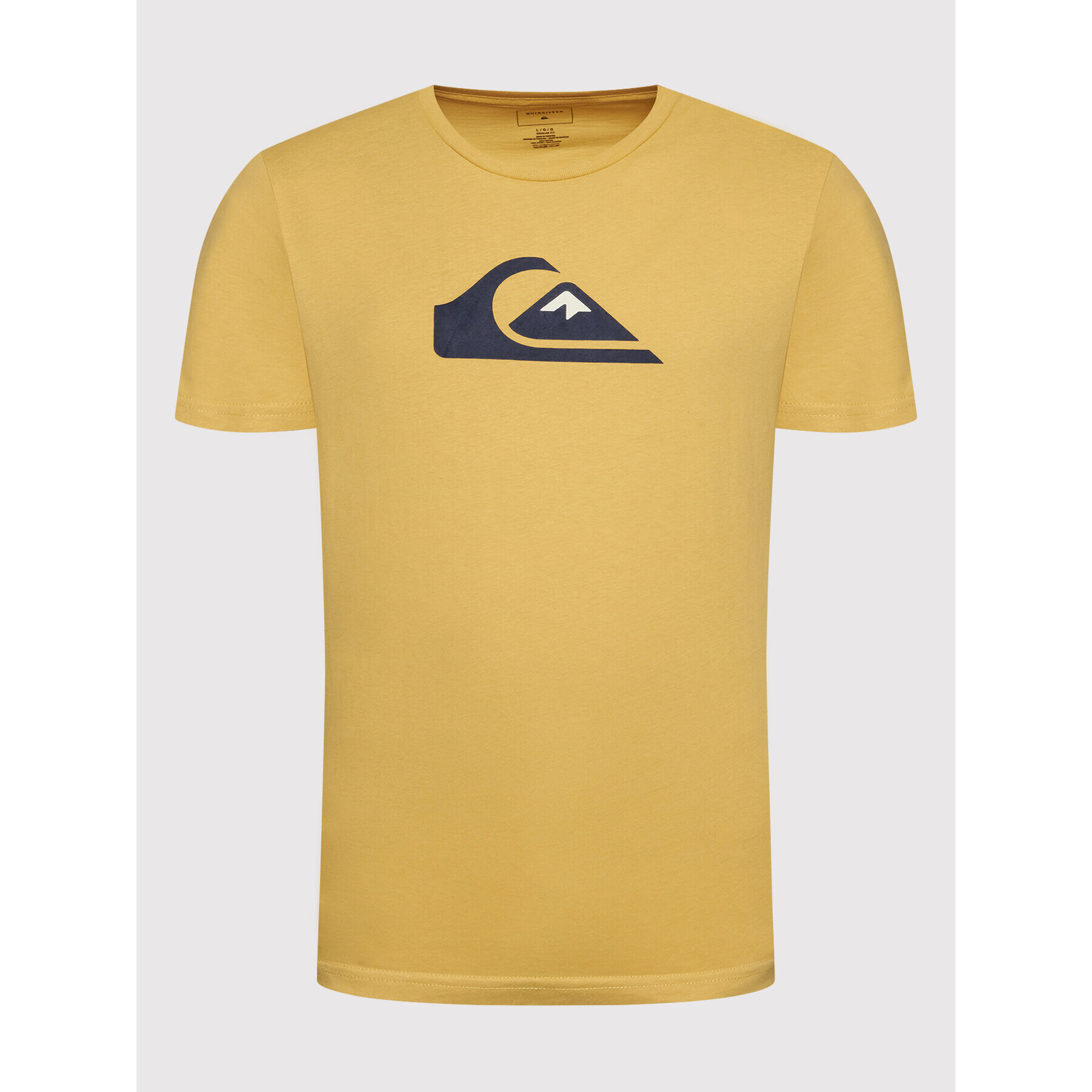 Quiksilver T-Shirt Comp EQYZT06534 Žlutá Regular Fit - Pepit.cz