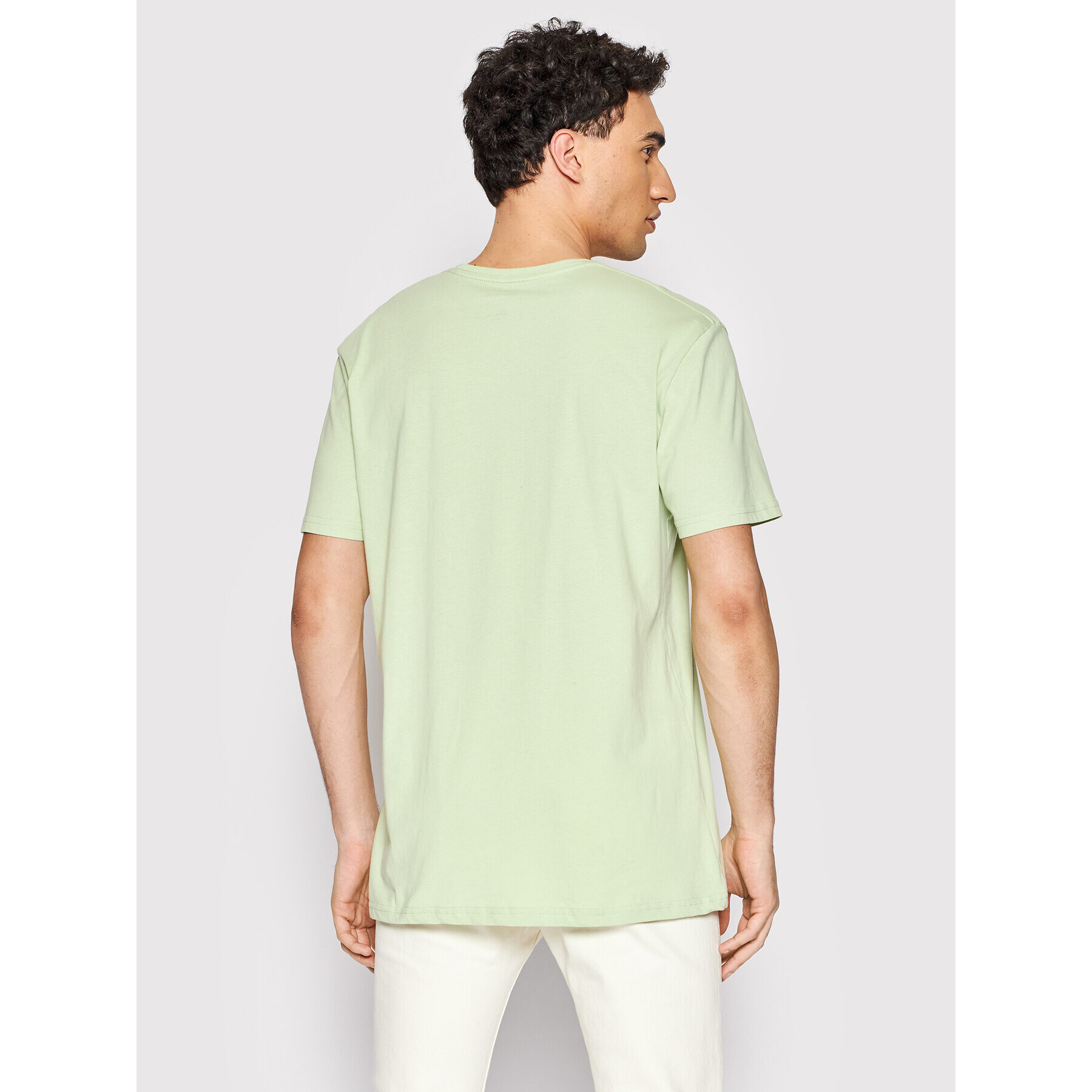 Quiksilver T-Shirt Feeding Line EQYZT06659 Zelená Regular Fit - Pepit.cz