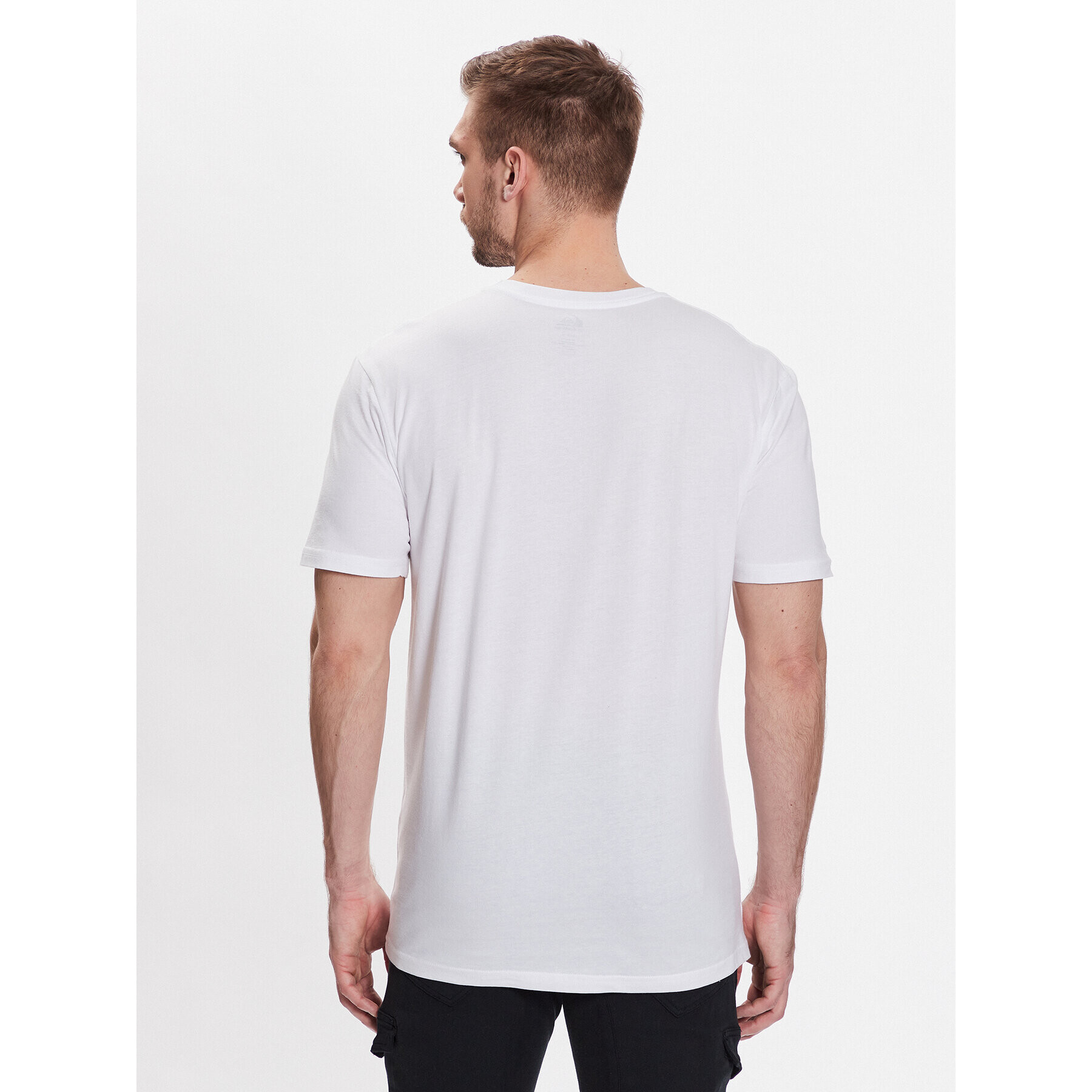 Quiksilver T-Shirt In Shapes EQYZT07227 Bílá Regular Fit - Pepit.cz