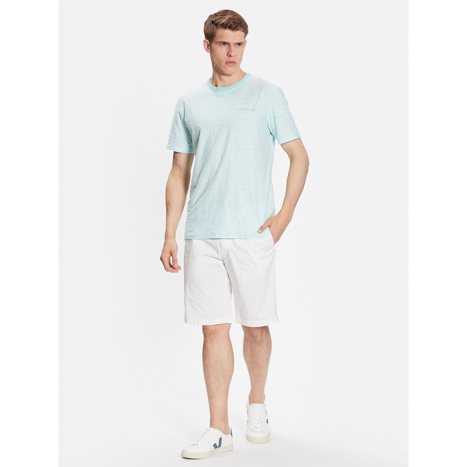 Quiksilver T-Shirt Kentin EQYKT04277 Modrá Regular Fit - Pepit.cz