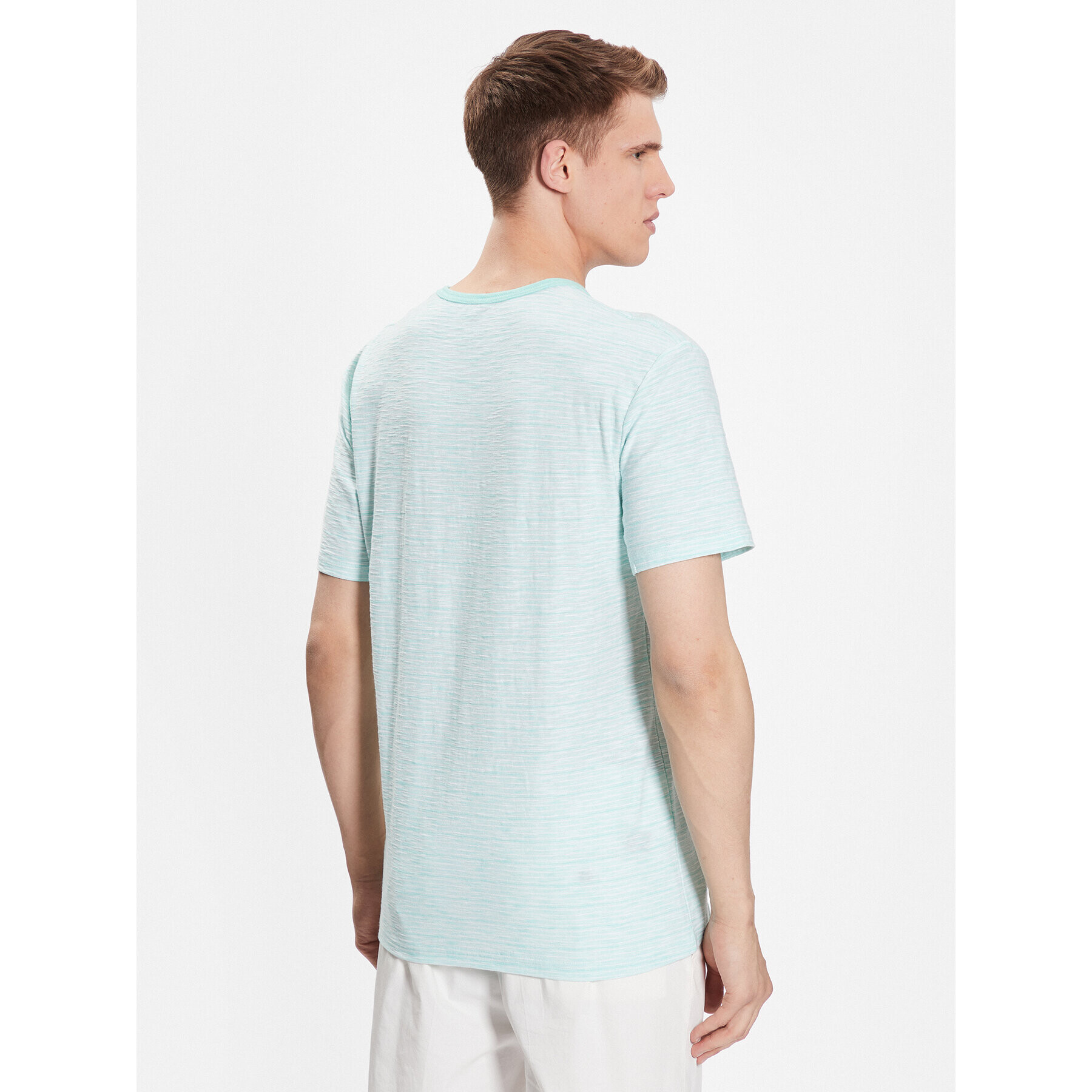 Quiksilver T-Shirt Kentin EQYKT04277 Modrá Regular Fit - Pepit.cz