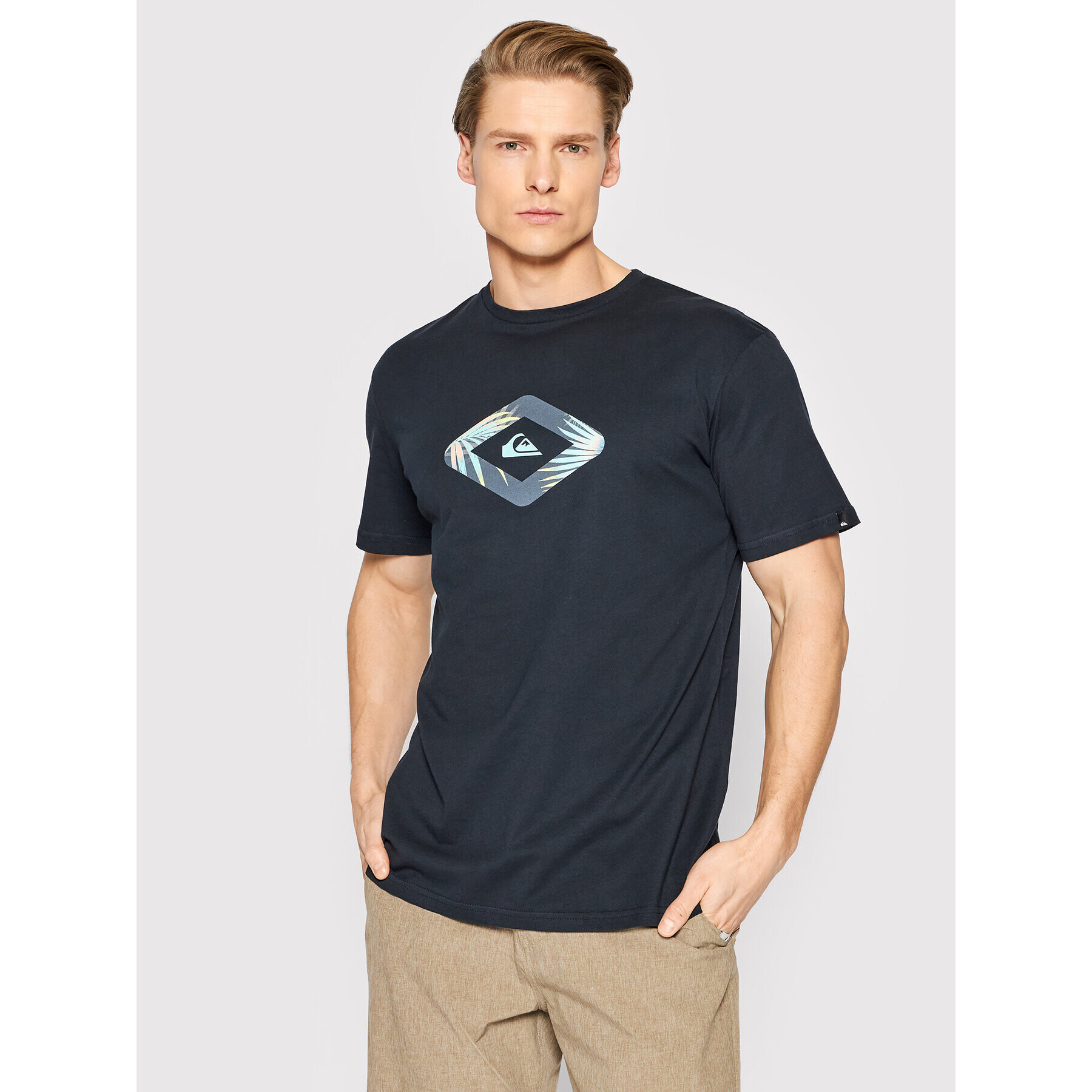 Quiksilver T-Shirt Let It Ride EQYZT06664 Černá Regular Fit - Pepit.cz